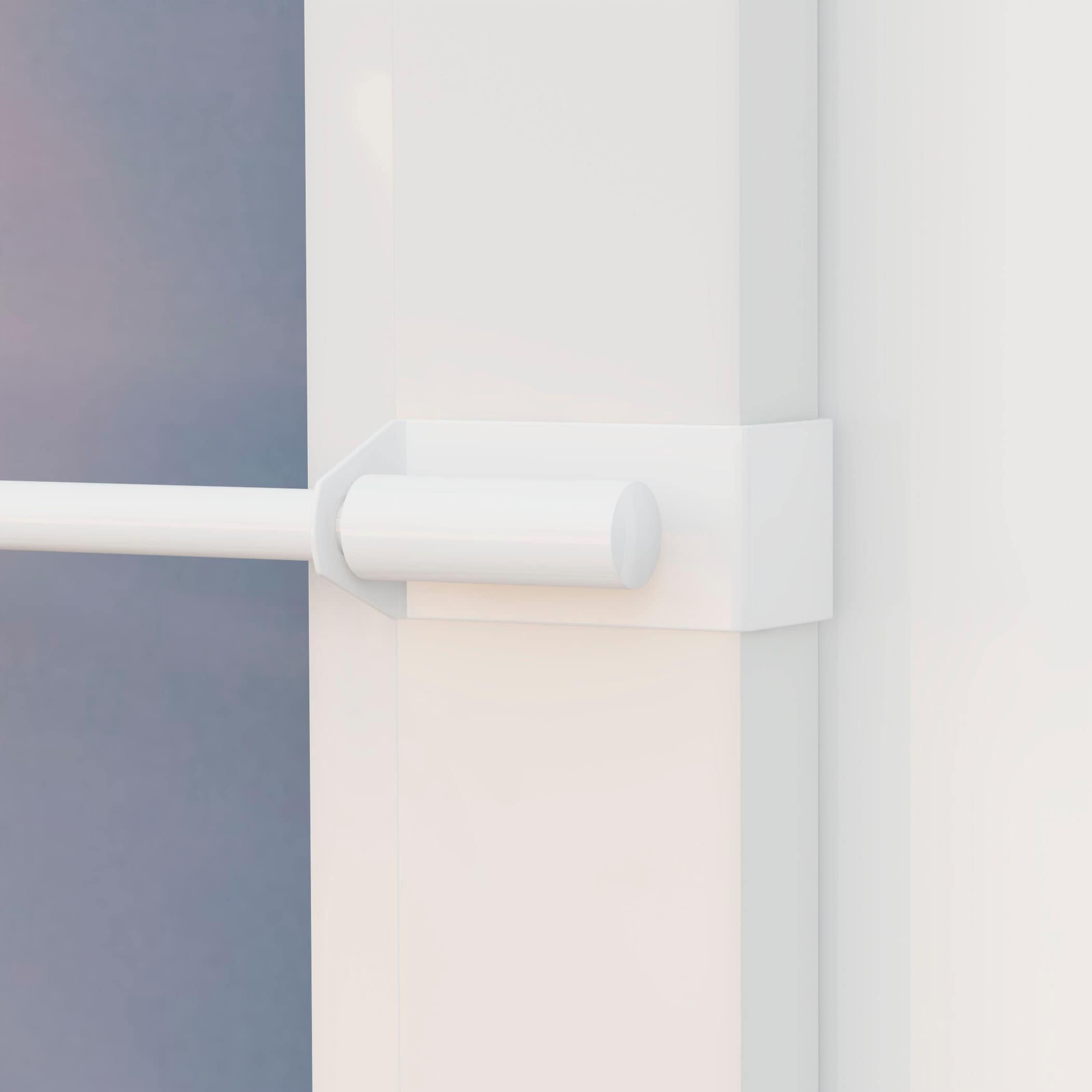 indeko Scheibenstange »Twist« Ø 9 mm 1 läufig-läufig ausziehbar stufenlos verstellbare Klemmstange bzw. Spannstange