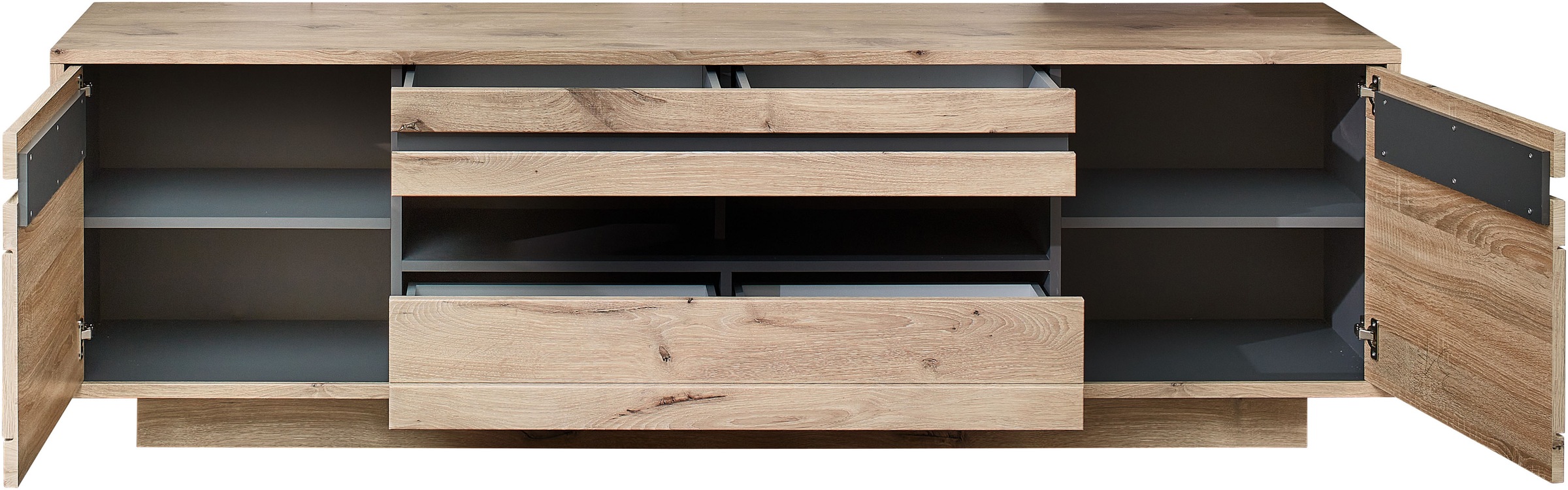 Innostyle TV-Schrank »BELLANO«, Viking Oak Nature