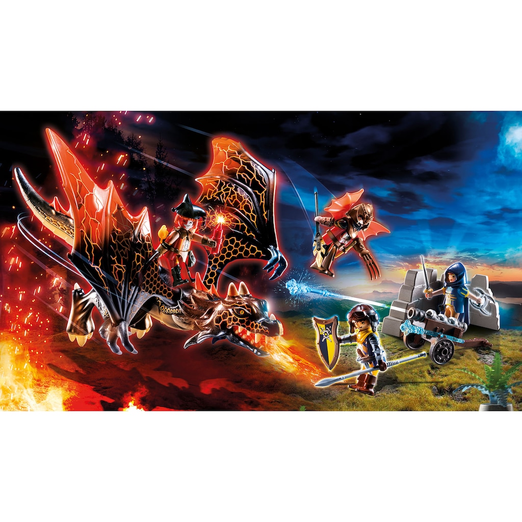 Playmobil® Konstruktions-Spielset »Novelmore Drachenattacke (70904), Novelmore«, (46 St.)