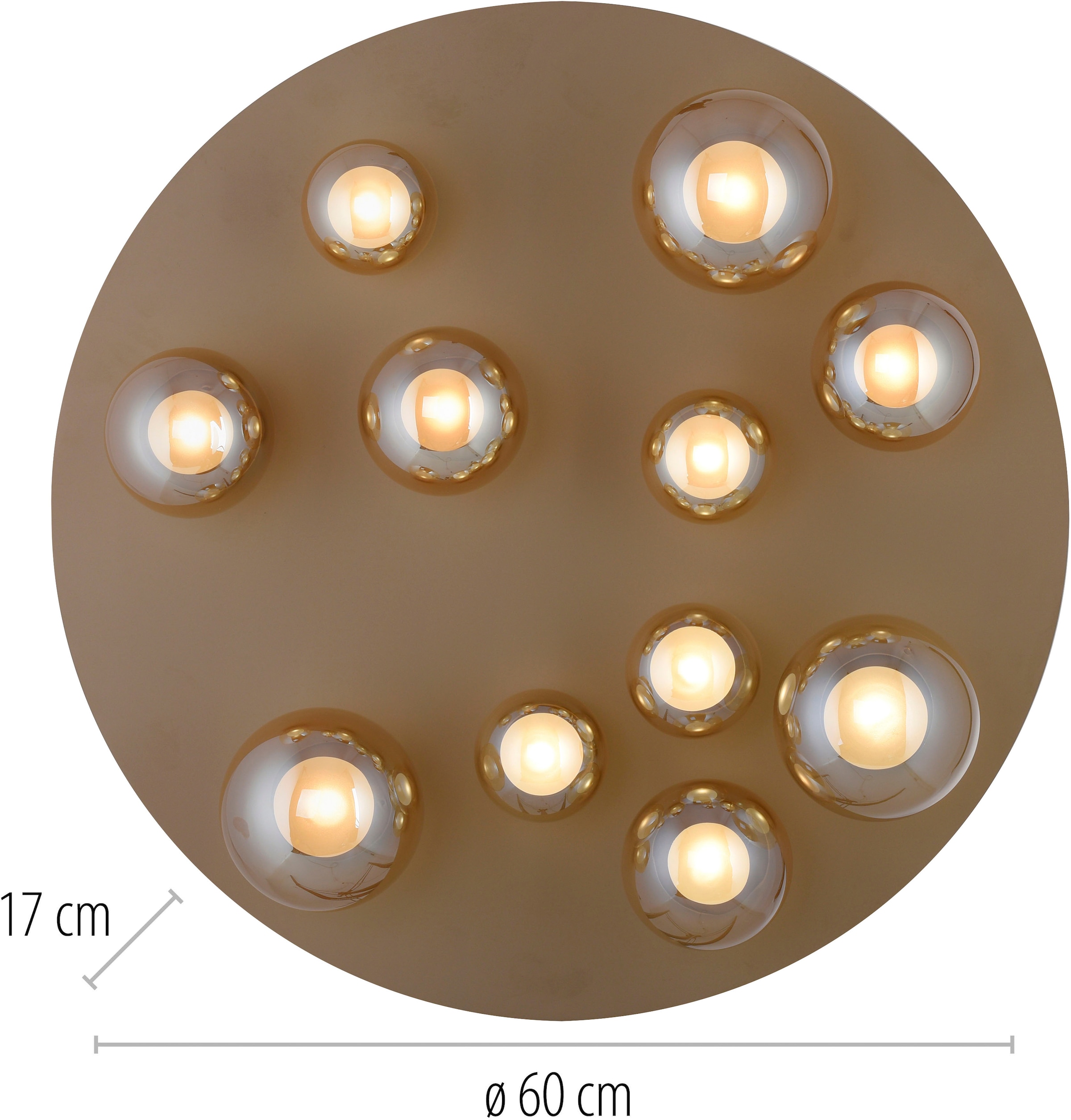 Neuhaus PURE LED Deckenleuchte »PURE Popup« LED-Board 1 Stk. warmweiß - kaltweiß Stufenloses dimmen, CCT, Fernbedienung, Memoryfunktion