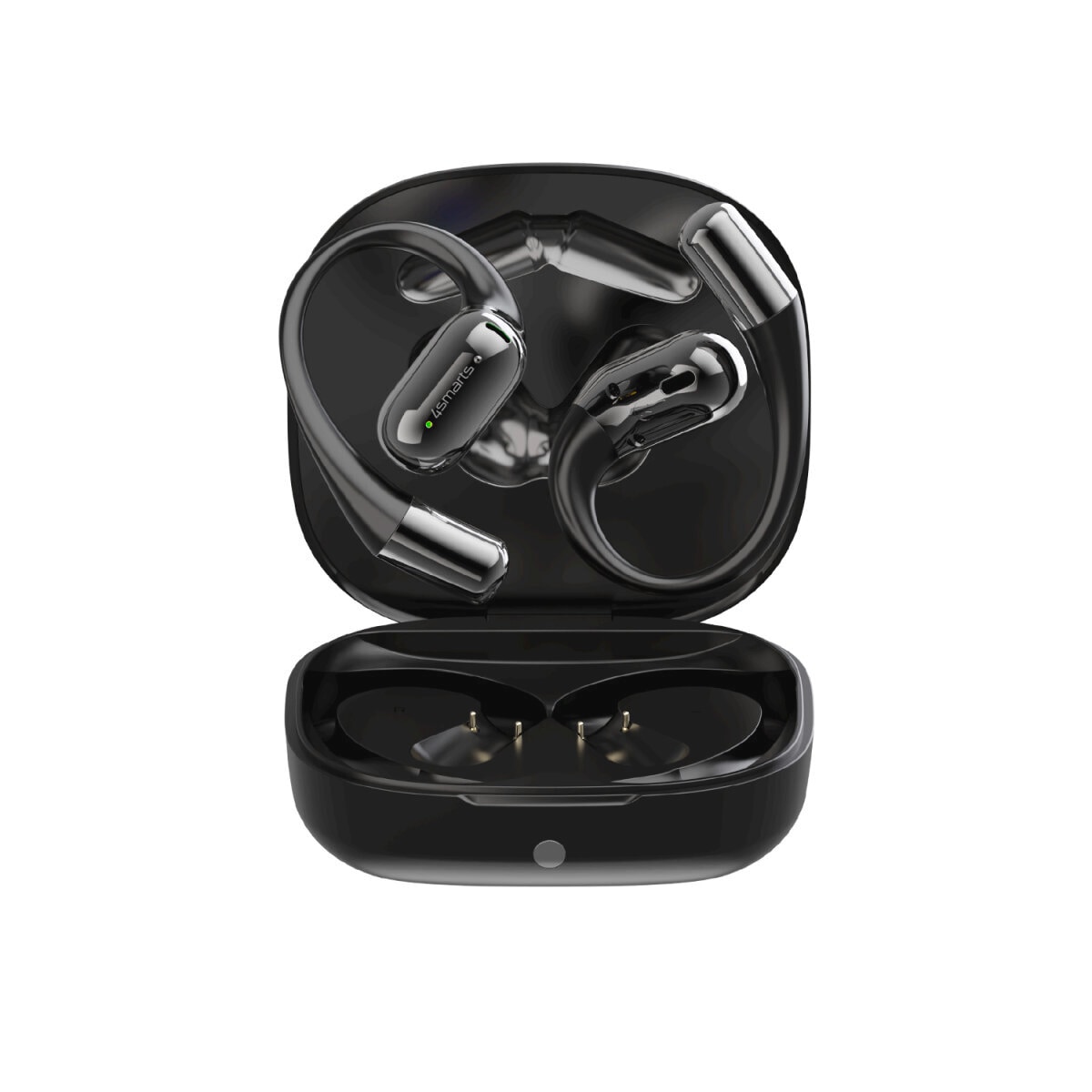 4smarts wireless Kopfhörer »Open-Ear Bluetooth Kopfhörer SkyBuds AI Screen«, A2DP Bluetooth-AVRCP Bluetooth-HFP, Freisprechfunktion