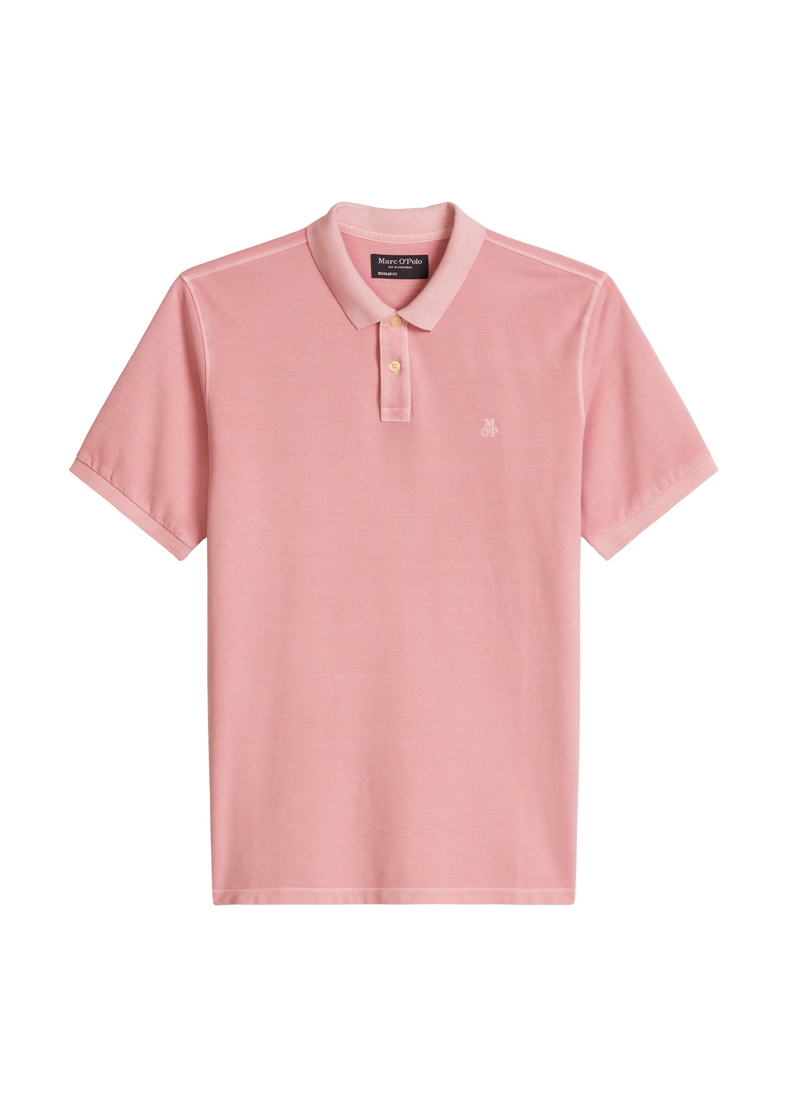 Marc O'Polo Poloshirt Piqué regular garment-dyed aus Bio-Baumwolle