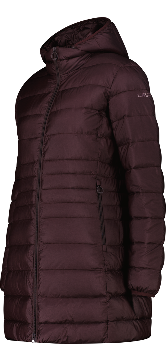 CMP Steppmantel »WOMAN PARKA ZIP HOOD« mit abnehmbarer Kapuze, sportlicher Stil, aus Nylon und Polyester