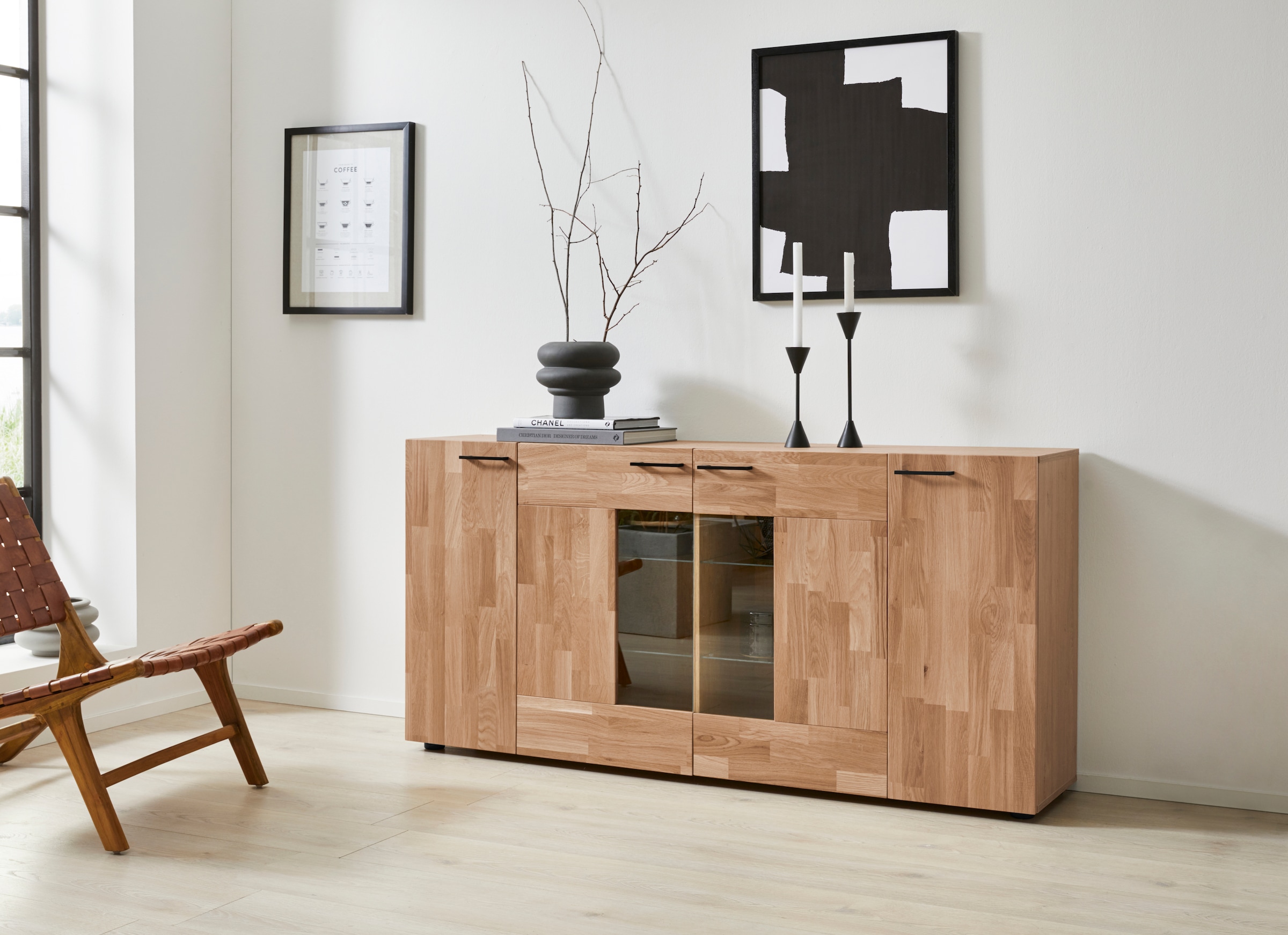 Sideboard »LEVITA«, Kommode, Breite 164 cm