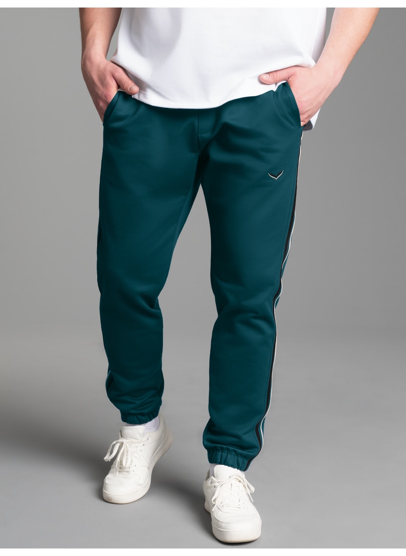 Trigema Jerseyhose »TRIGEMA Jogginghose mit Seitenstreifen«