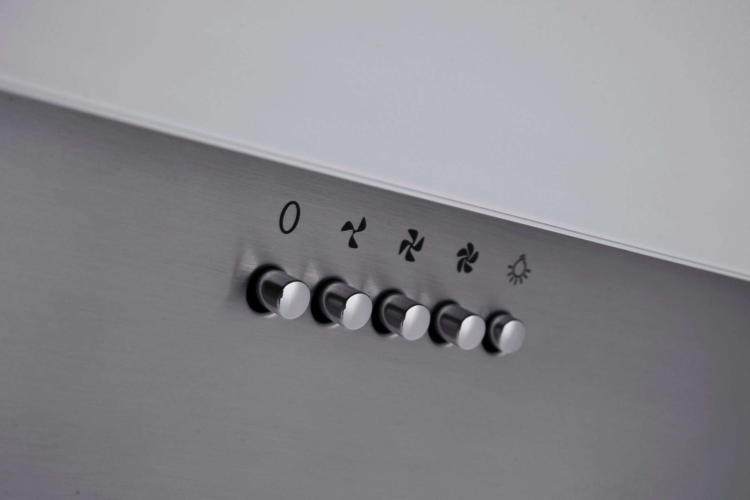 RESPEKTA Kopffreihaube »CH2060«, 60 cm, 3 Leistungsstufen, LED-Beleuchtung, Ab- und Umluftfähig