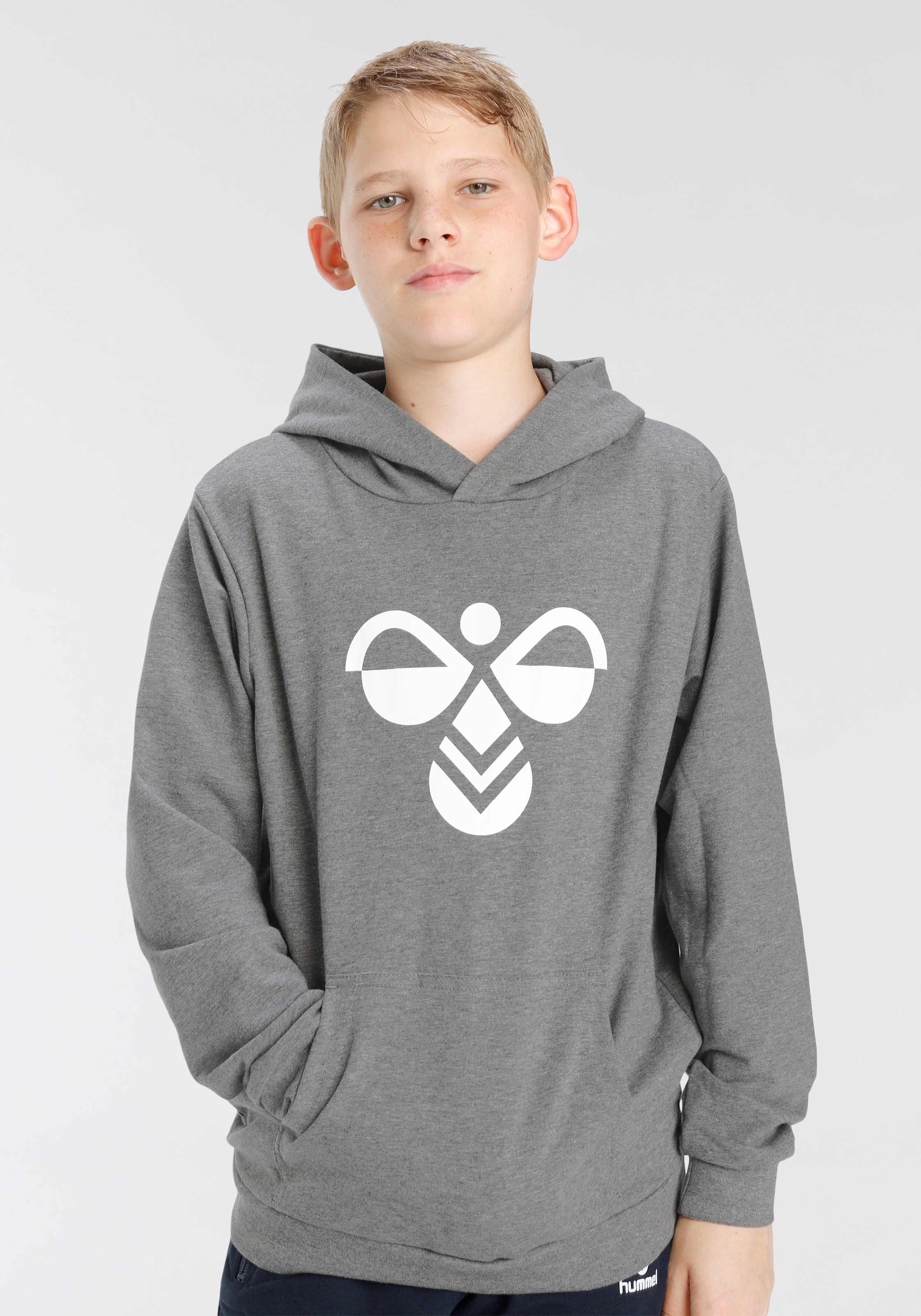 hummel Kapuzensweatshirt »HMLCUATRO HOODIE - für Kinder«, (1 tlg.), für Kinder