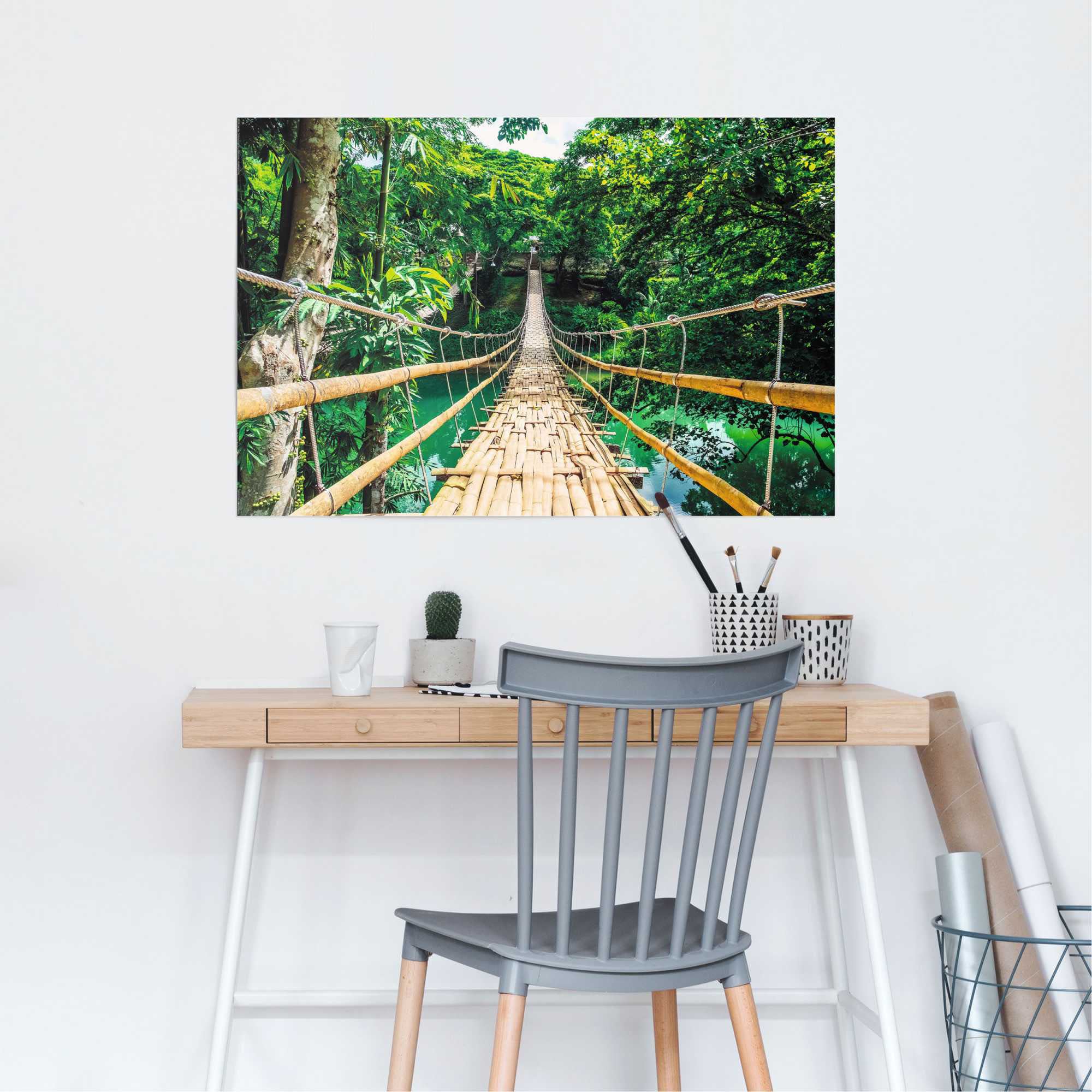 Reinders! Poster »Dschungel Brücke«, (1 St.) bequem bestellen | Leinwandbilder