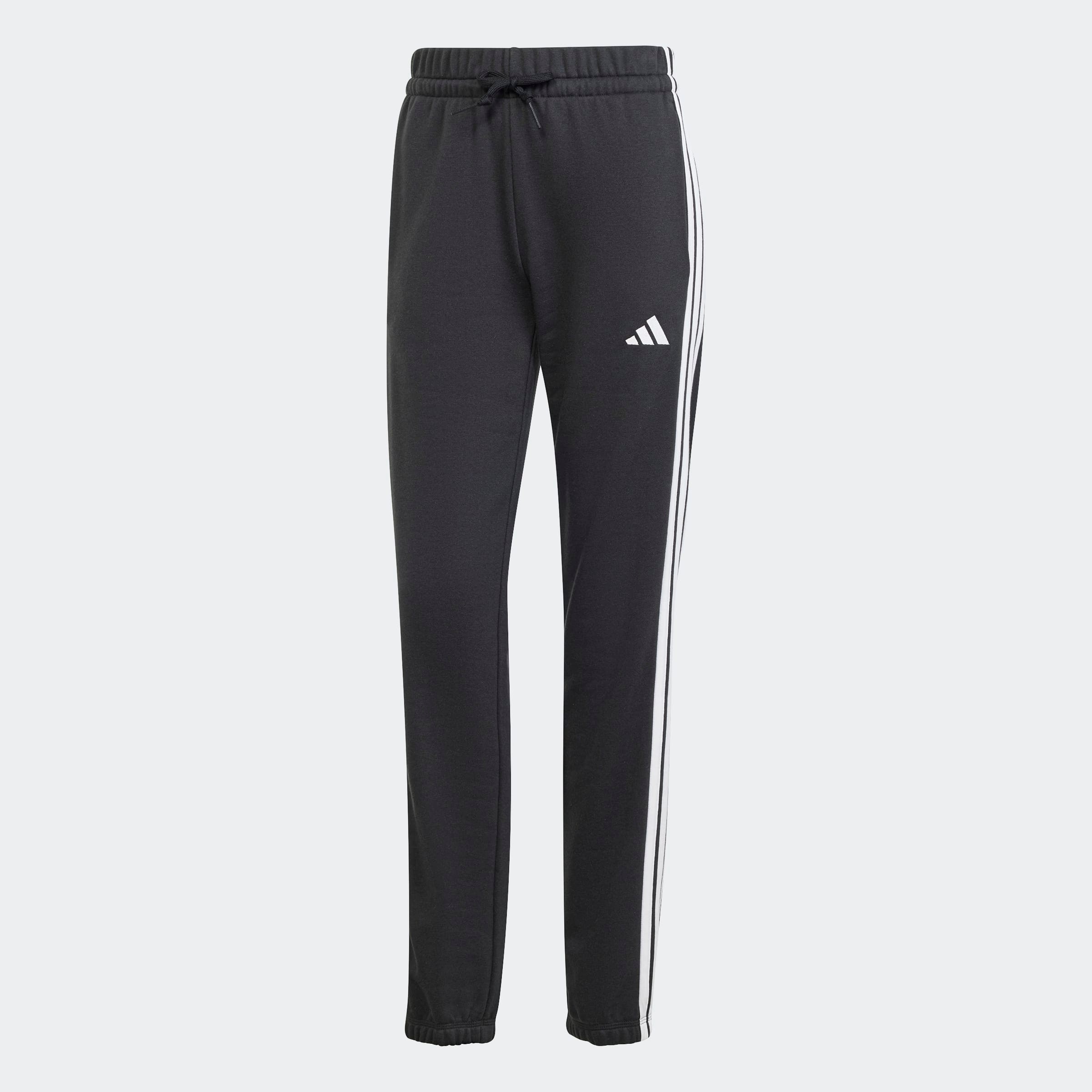 adidas Sportswear Sporthose »ESSENTIALS 3-STREIFEN FRENCH TERRY CUFFED«  Reguläre Passform, mittelhoher Bund, weiches French Terry Material