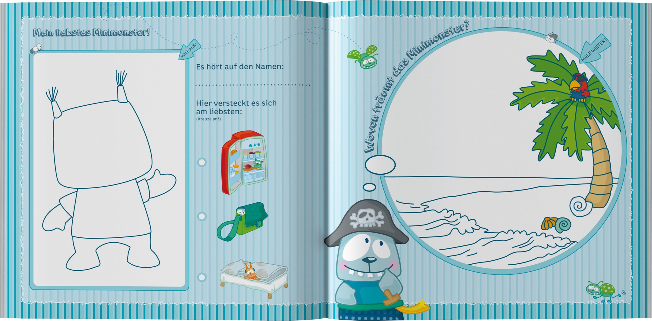 Haba Buch »Freundebuch Minimonster Meine Kindergarten-Freunde«