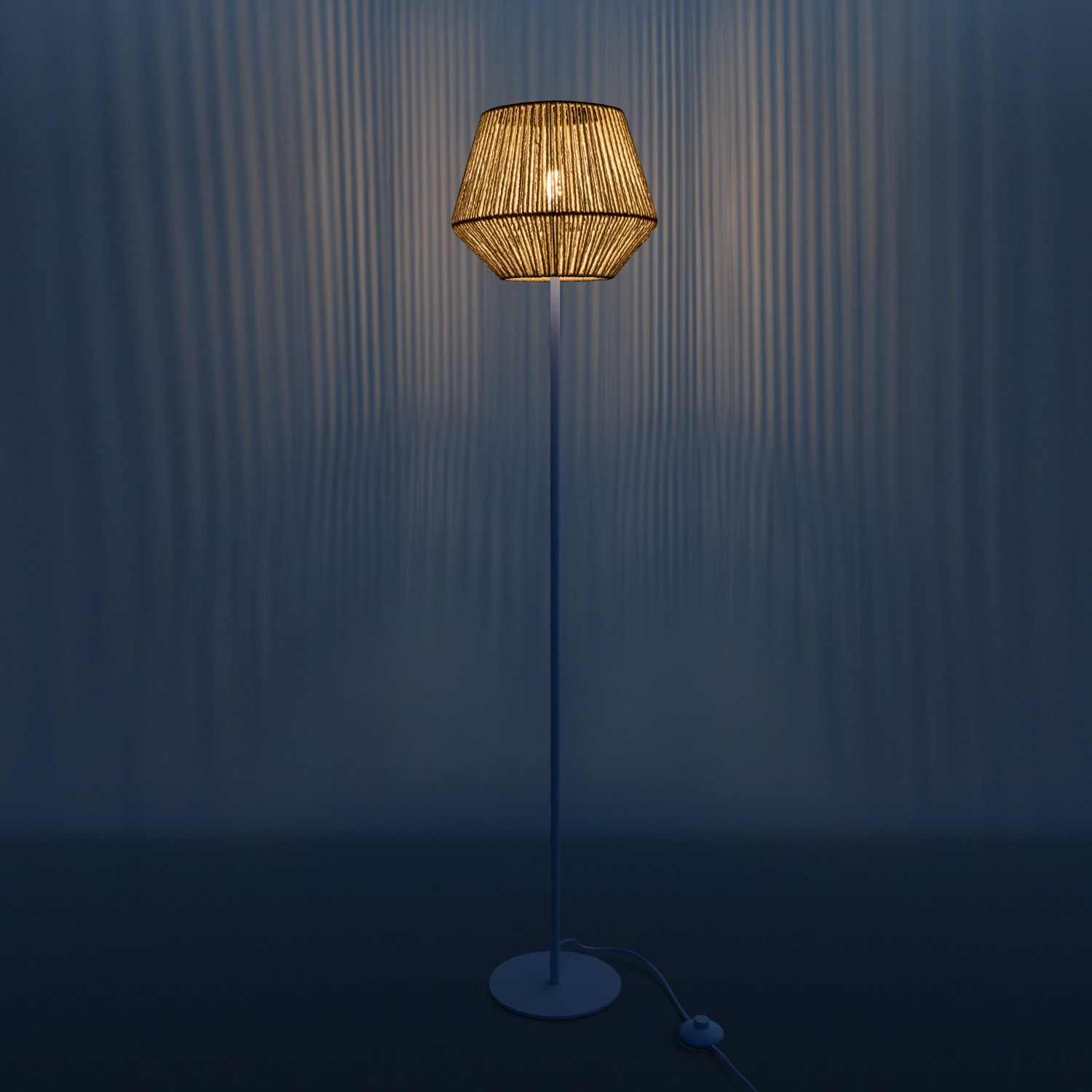 Paco Home Stehlampe »Pinto«, 1 XXL Garantie 3 online mit Schlafzimmer Korb Jahren LED | kaufen Modern flammig-flammig, Boho Wohnzimmer Optik E27