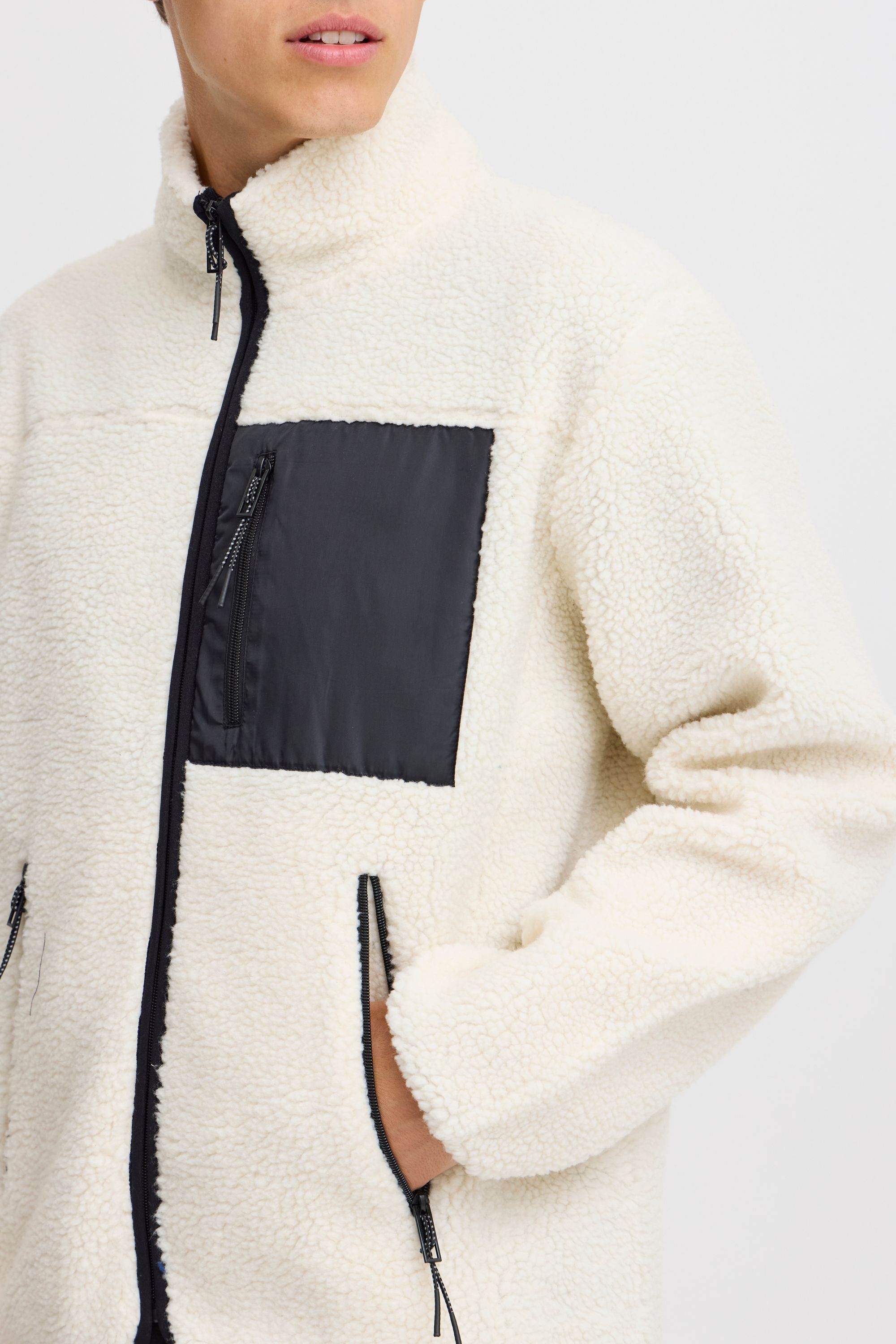 TheJoggConcept Fellimitatjacke »Fellimitatjacke JCMMBERRI JACKET 4«