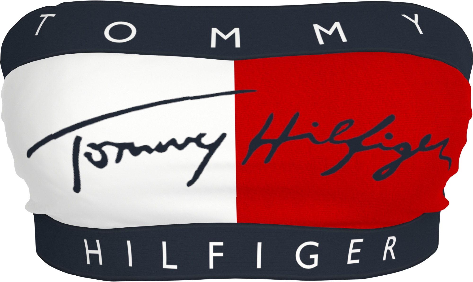 Tommy Hilfiger Underwear Bandeau-BH »BANDEAU«, in Colorblock-Optik, Iconic Tommy Style Aliyah Hip Hop Street