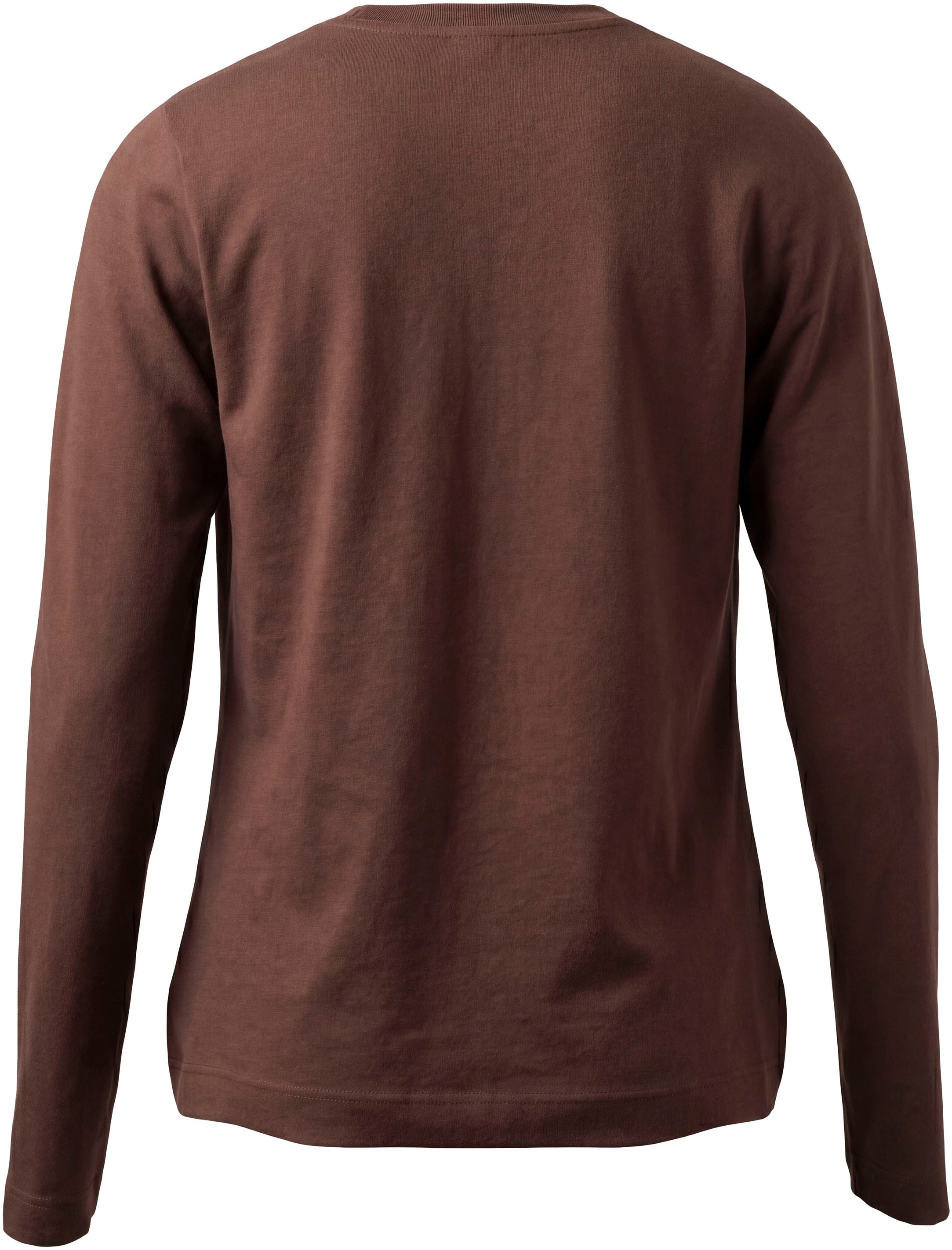 H.I.S Langarmshirt »3er Pack H.I.S Shirts in modischen Farben, Must-Have Basic« Packung, 3,  3 Basic Langarmshirts in Paket, hüftlang, Basic-Passform