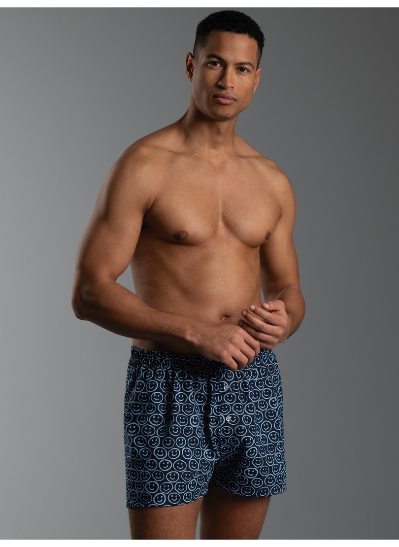 Trigema Boxershorts »TRIGEMA Boxer-Shorts mit freundlichem Smiley-Muster« 1 Stk.