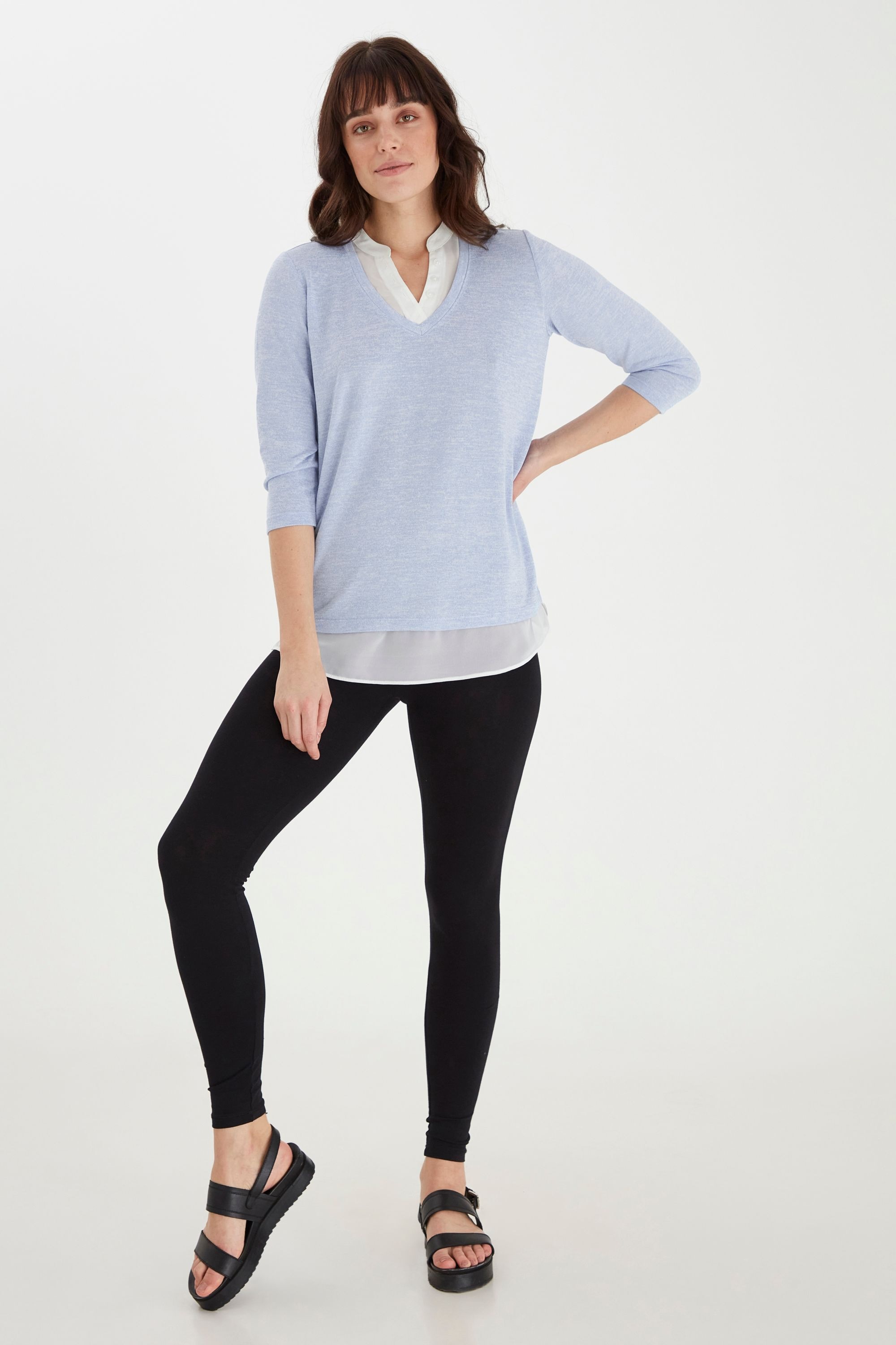 fransa Longpullover »Pullover FRVerexan«