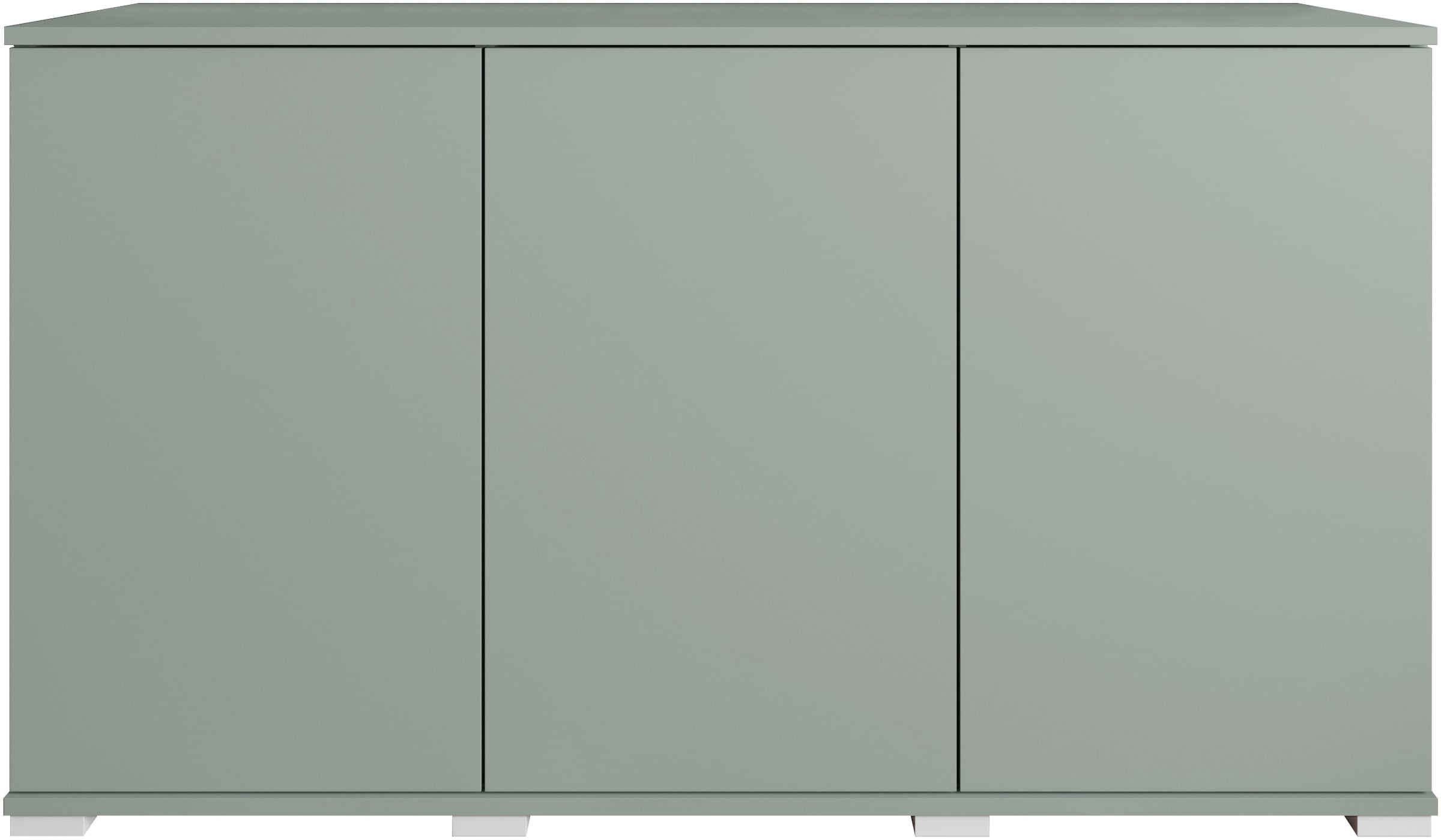 INOSIGN Sideboard »Kenia, moderne grifflose Kommode mit 3 Türen, Breite 120 cm«, (1 St.), Push-to-Open-Fronten, höhenverstellbaren Einlegeböden