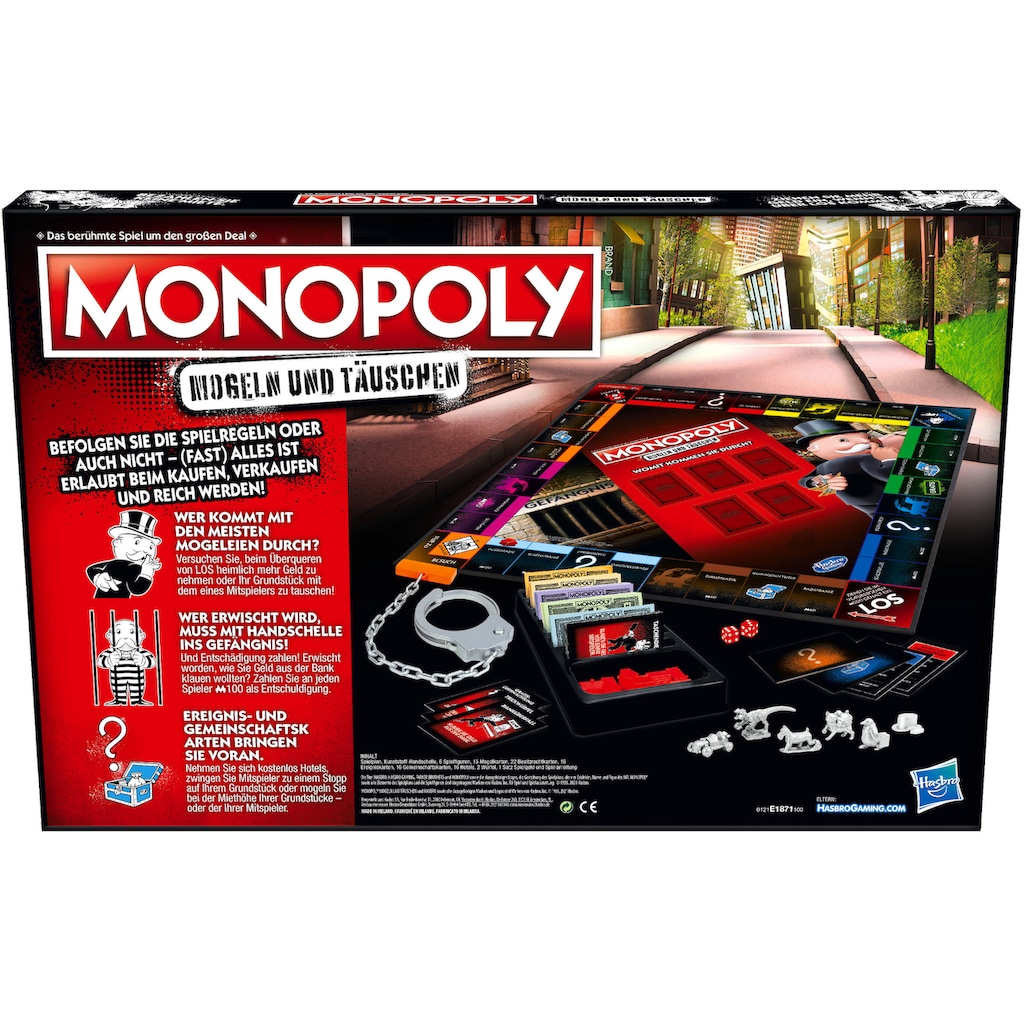 Hasbro Spiel »Monopoly Mogeln und Täuschen«, Made in Germany