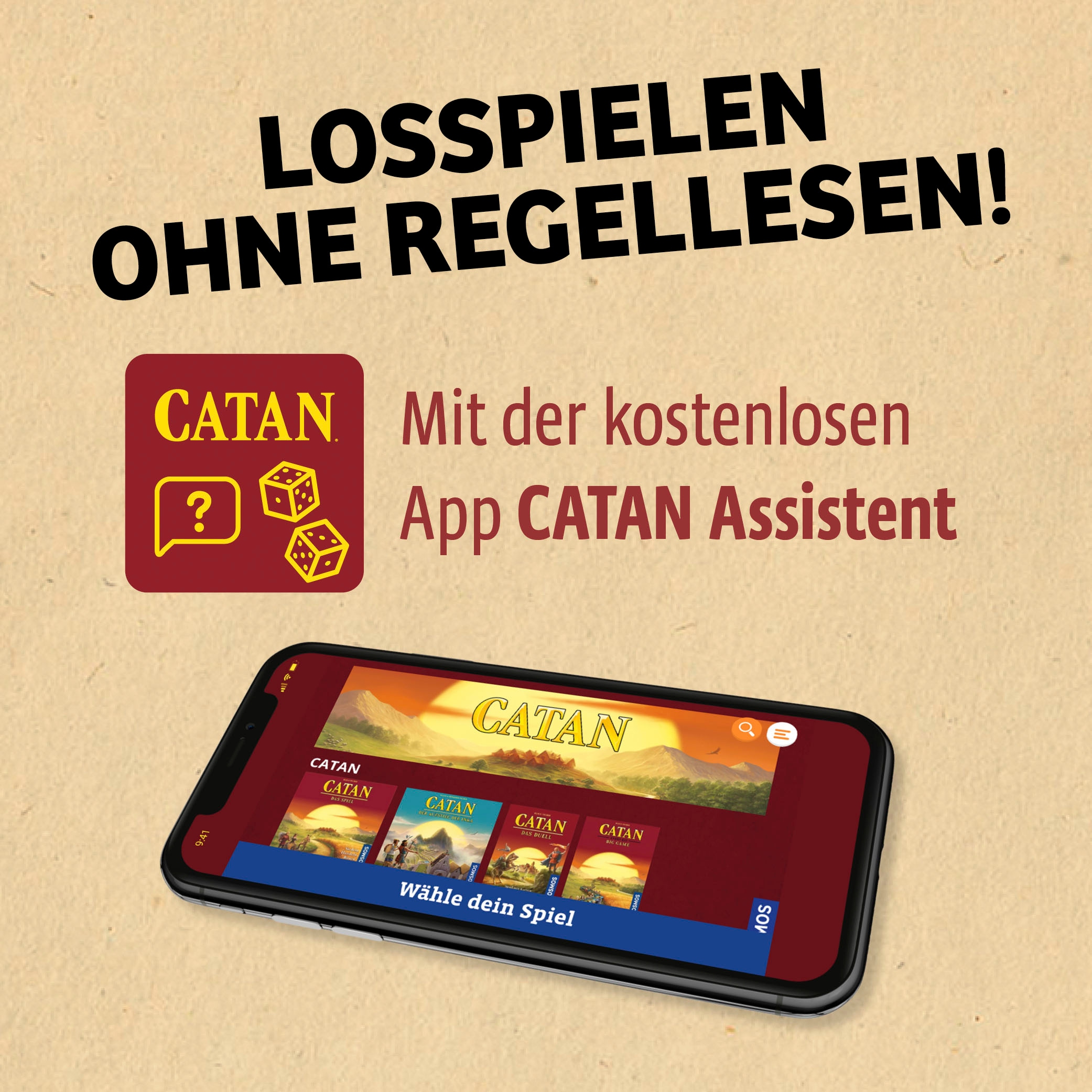 Kosmos Spiel »Catan - Das Duell - Big Box«, Made in Germany