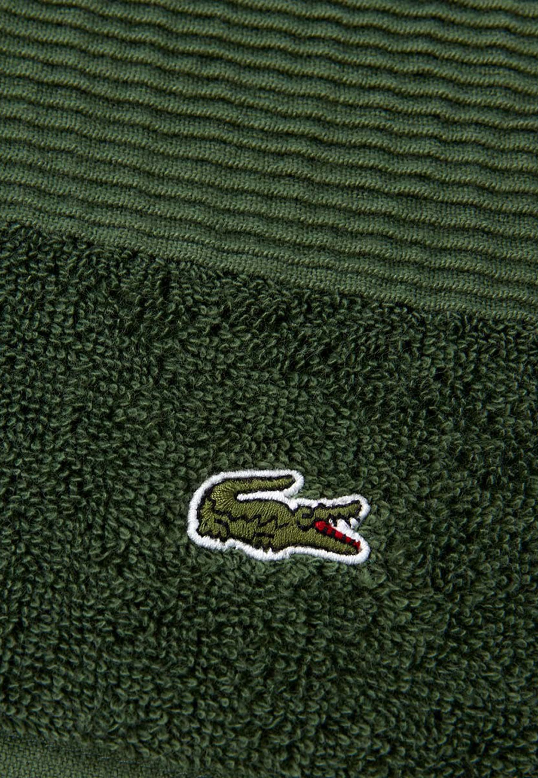 Lacoste Gästehandtuch »LLECROCO« mit Label-Applikationen