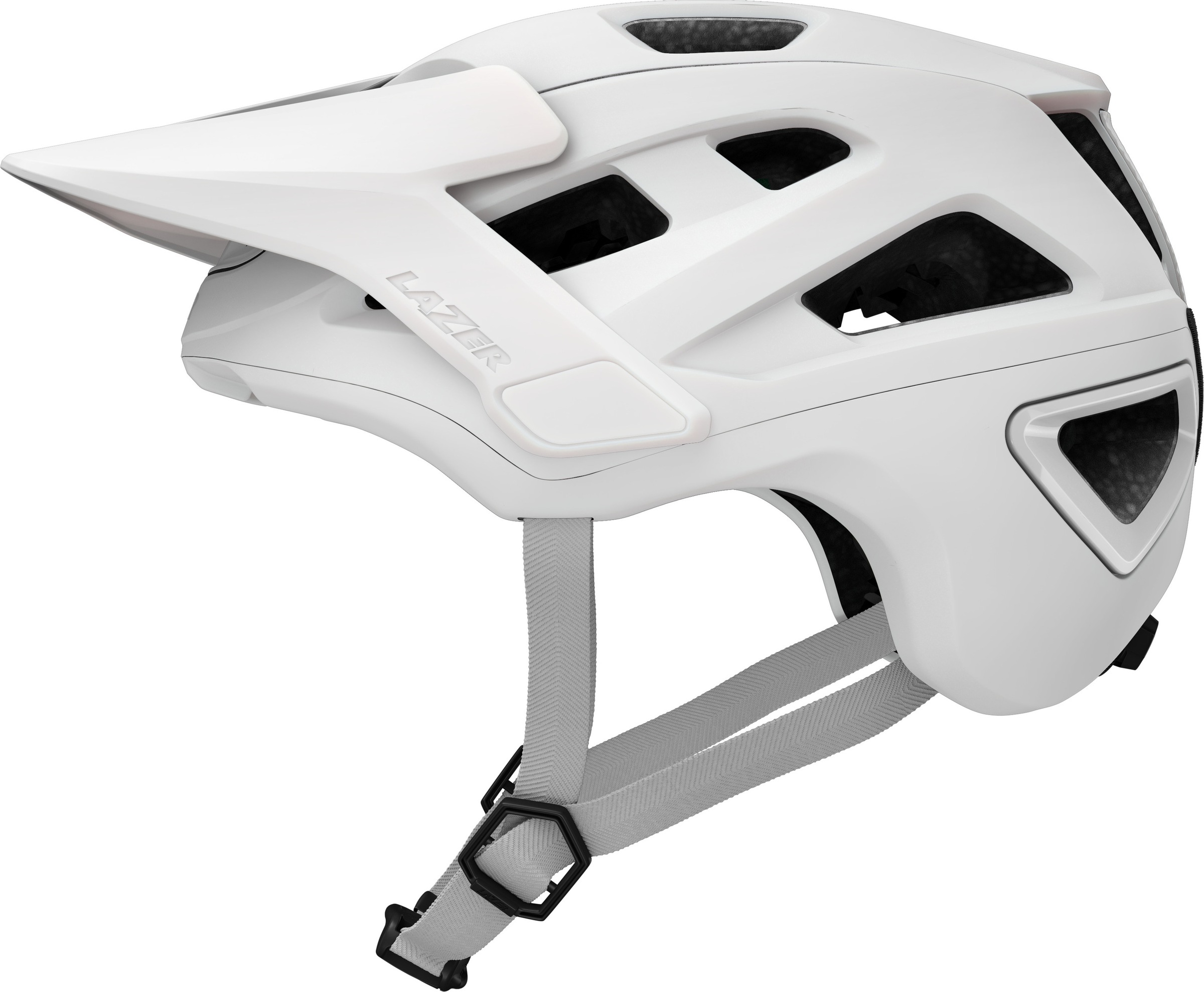 Lazer Fahrradhelm »MTB-Helm Jackal KinetiCore, Matte Full White«