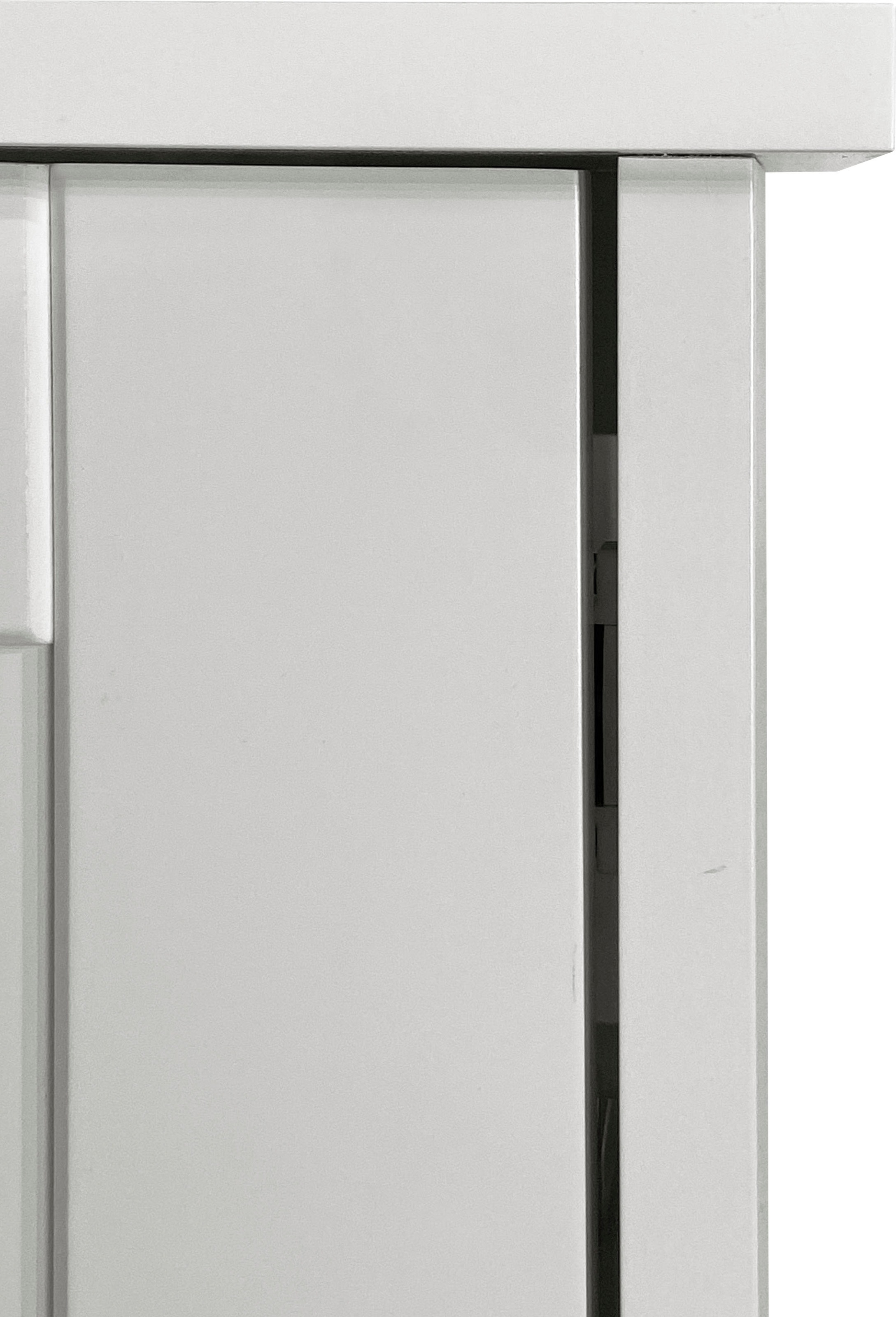 Home affaire Schuhkommode »Nekso«, aus MDF, 3 Schiebetüren, Breite 118 cm, FSC®-zertifiziert