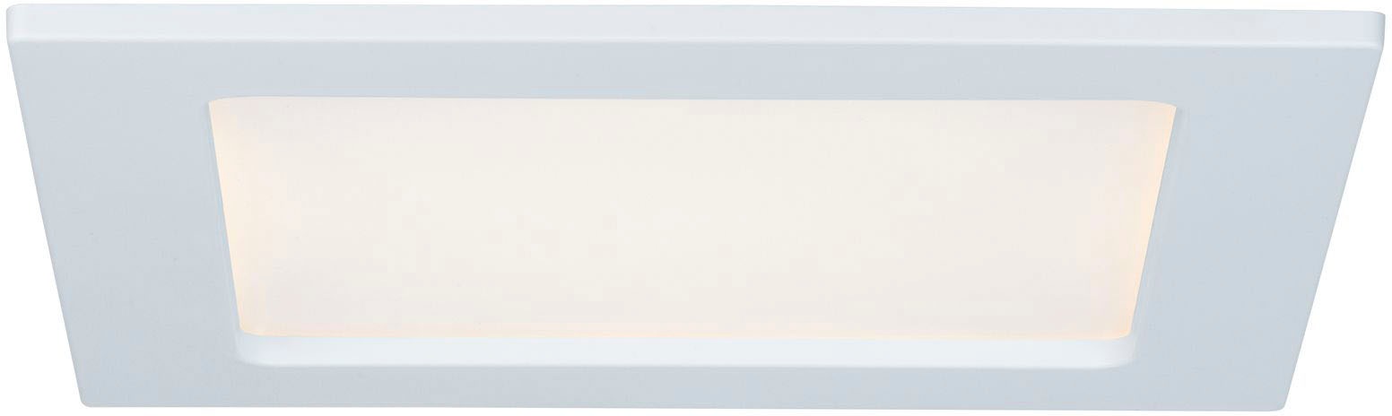 Paulmann LED Panel »LED Einbaupanel eckig 165x165mm 11,1W 2.700K Weiß«, 1 flammig, LED Einbaupanel eckig 165x165mm 11,1W 2.700K Weiß