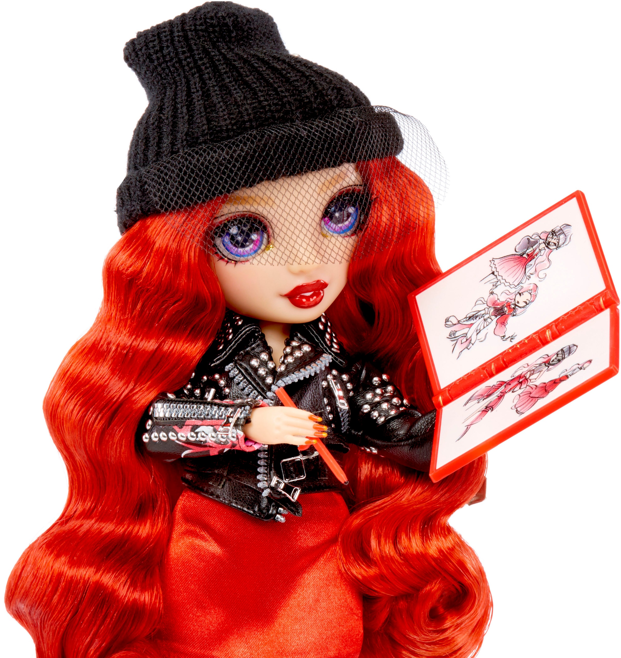 RAINBOW HIGH Anziehpuppe »Rainbow High Fantastic Fashion - Ruby (red)«, inklusive 2. Outfit