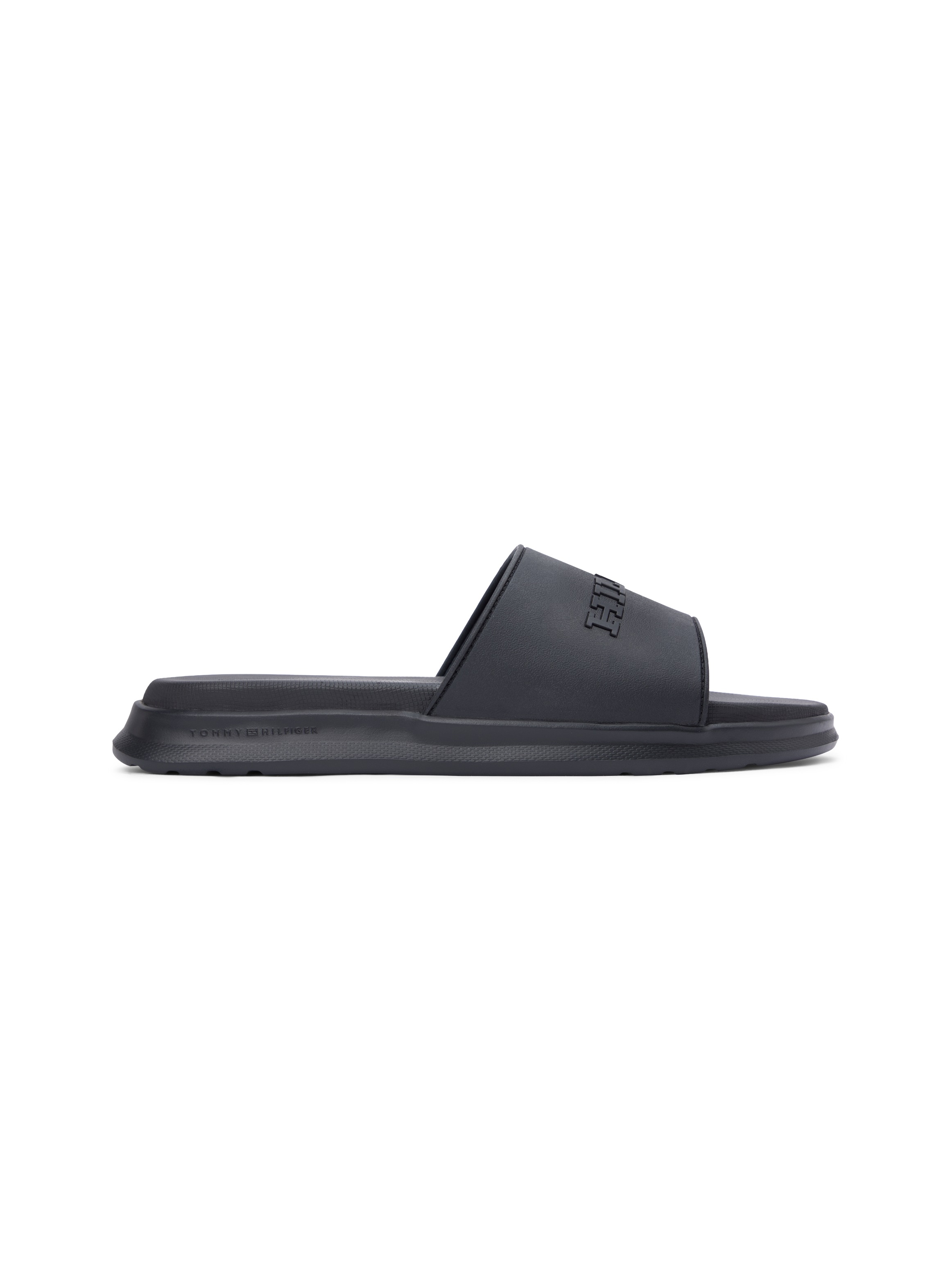 Tommy Hilfiger Pantolette »DUAL DENSITY HILFIGER POOL SLIDE«  Sommerschuh, Schlüpfschuh mit Logoschriftzug