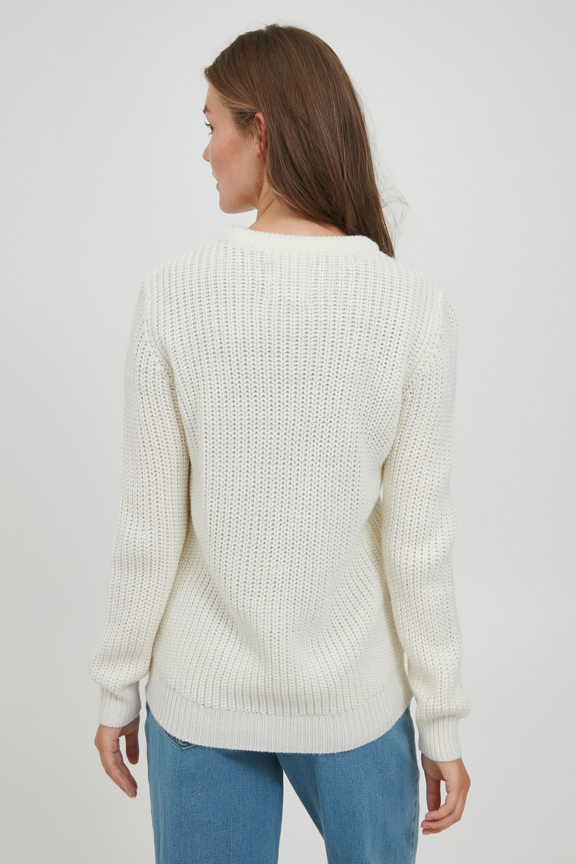 OXMO Strickfleece-Pullover »Strickpullover OXNatasja«