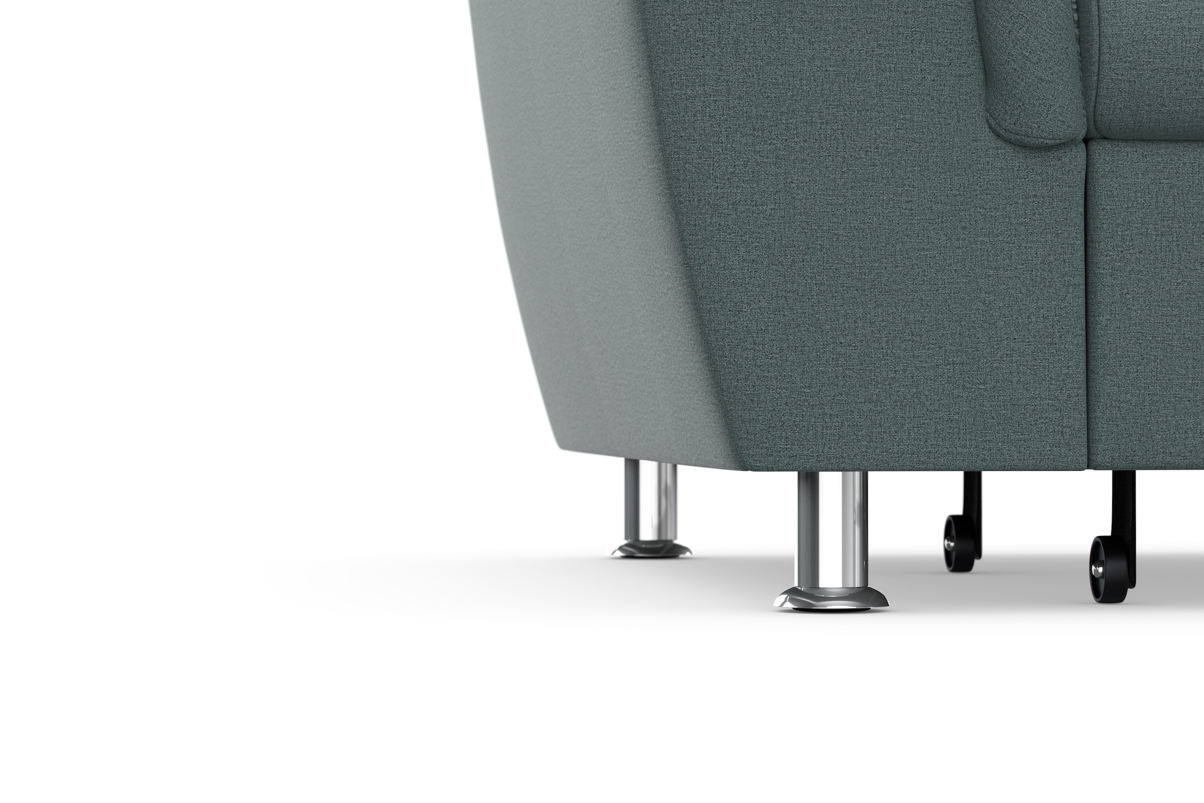 DOMO collection Ecksofa Franzi, wahlweise mit Bettfunktion, Bettkasten und Kopfteilverstellung