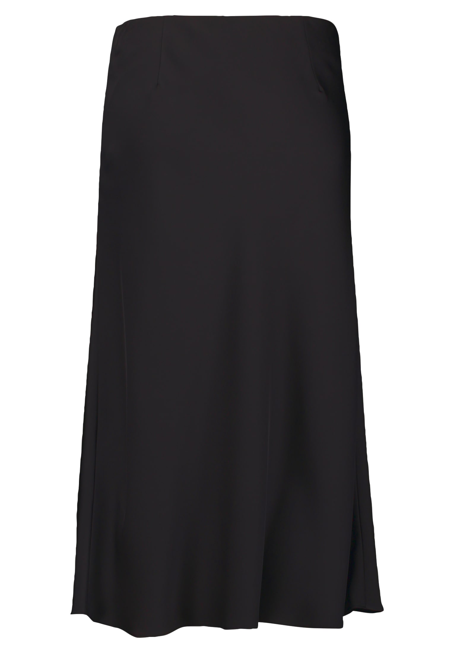 Betty&Co Satinrock »Satinrock mit elastischem Bund«