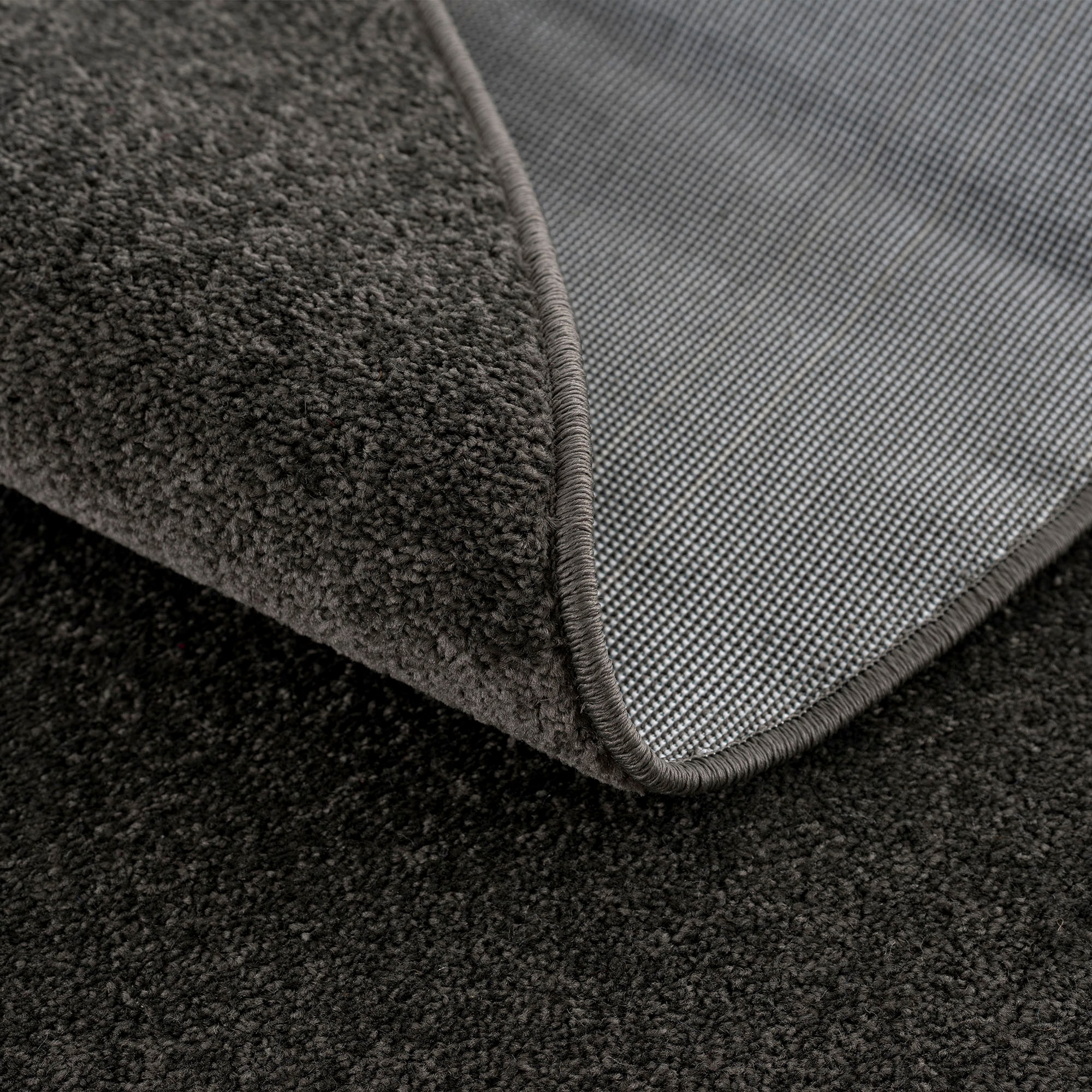 Sanat Teppich »Uni«, rund, 13 mm Höhe, robuster Kurzflorteppich, große Farbauswahl