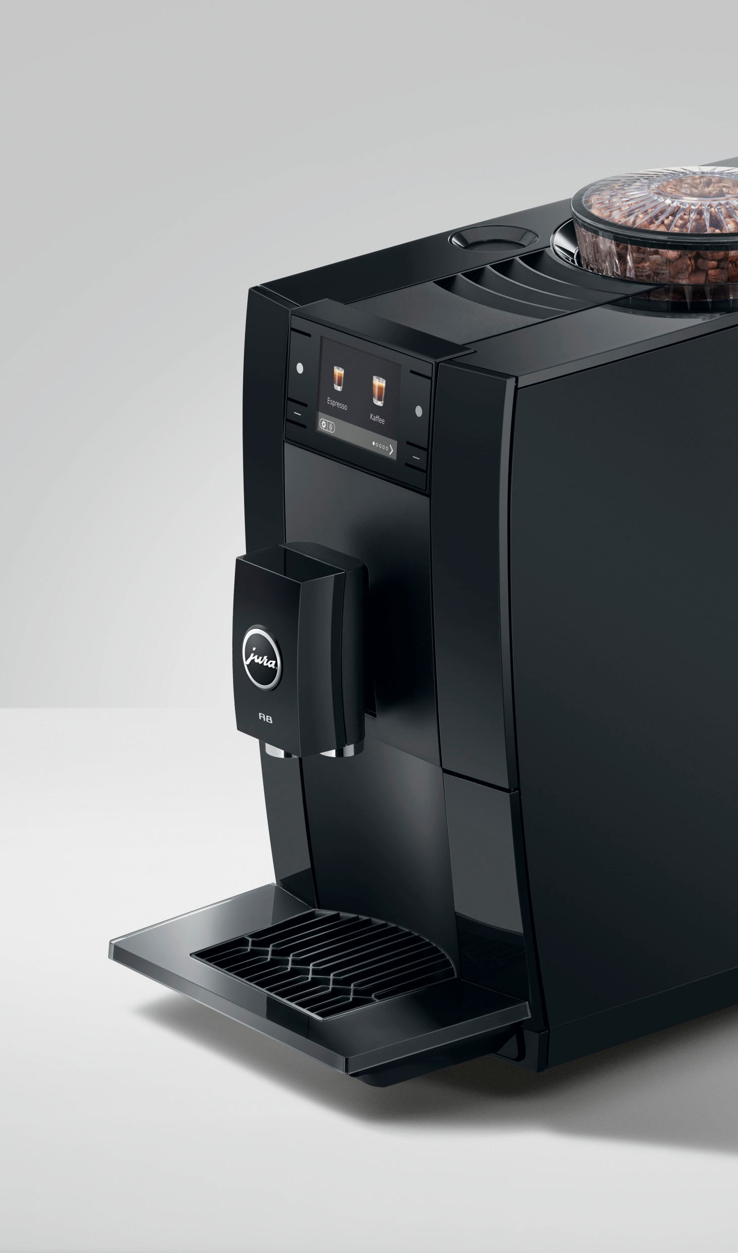 JURA Kaffeevollautomat »15736 A8 Piano Black (EA)«