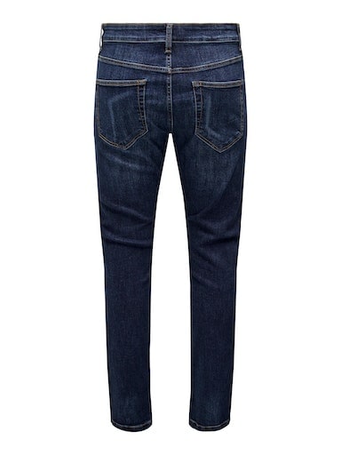 ONLY & SONS Straight-Jeans »ONSWEFT REG.DK. BLUE 6752 DNM JEANS NOOS«