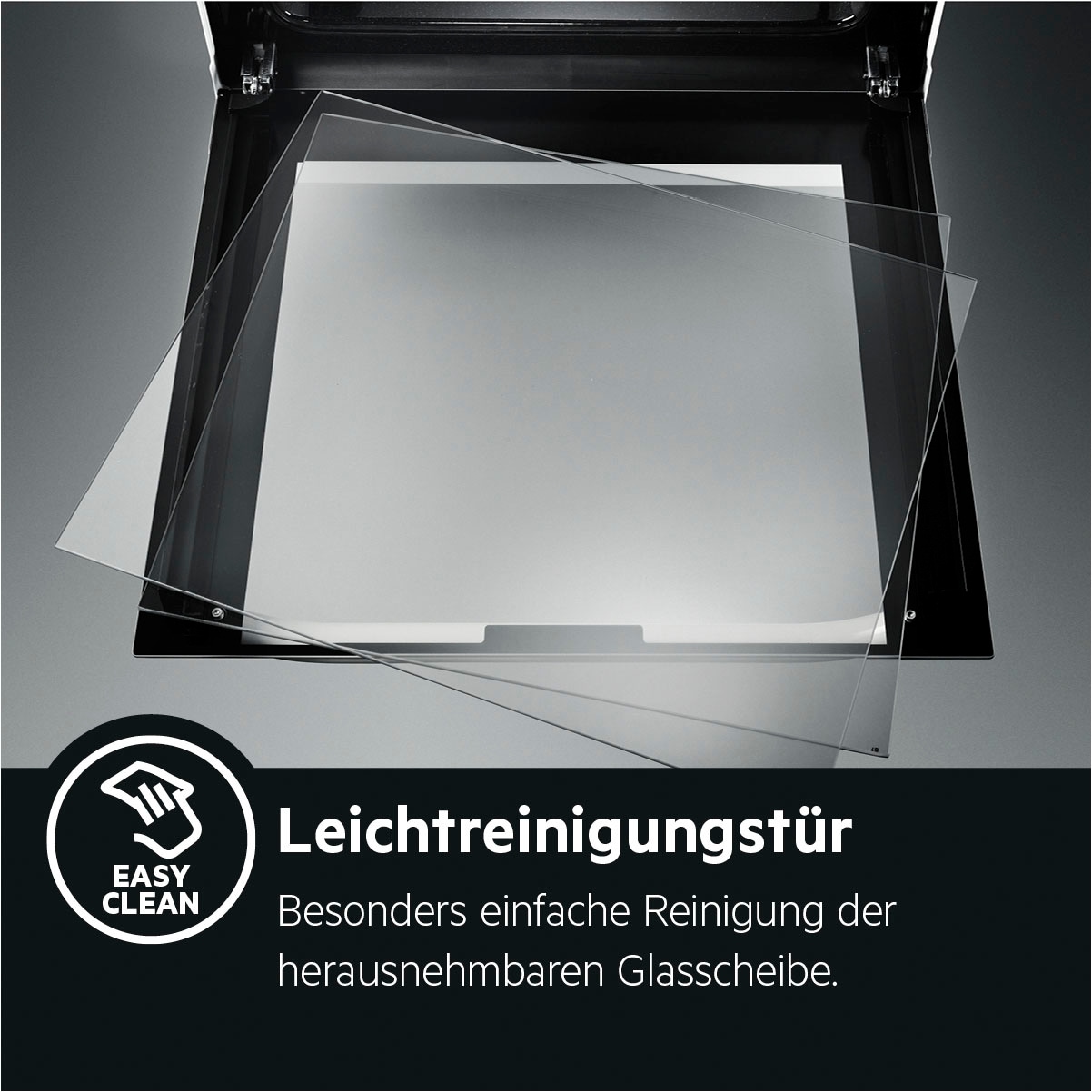 AEG Einbaubackofen 6000 »BPS335061M 949 498 251«, mit 1-fach-Teleskopauszug, Pyrolyse-Selbstreinigung