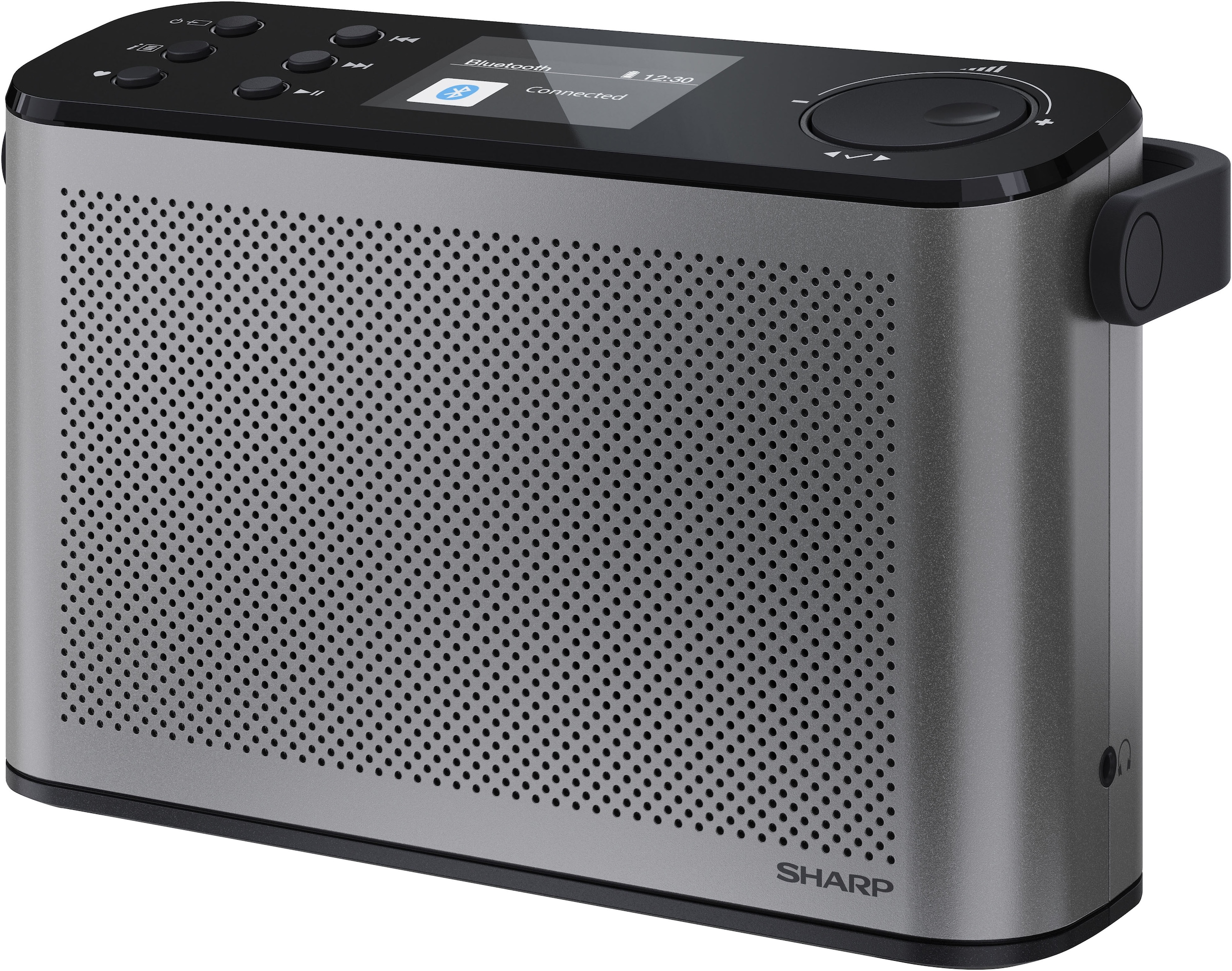 Sharp Digitalradio (DAB+) »OSAKA Stereo Tragbares Digitalradio« (A2DP Bluetooth | AVRCP Bluetooth | Bluetooth Automatische Senderverfolgung | Digitalradio (DAB+) | FM-Tuner mit RDS )