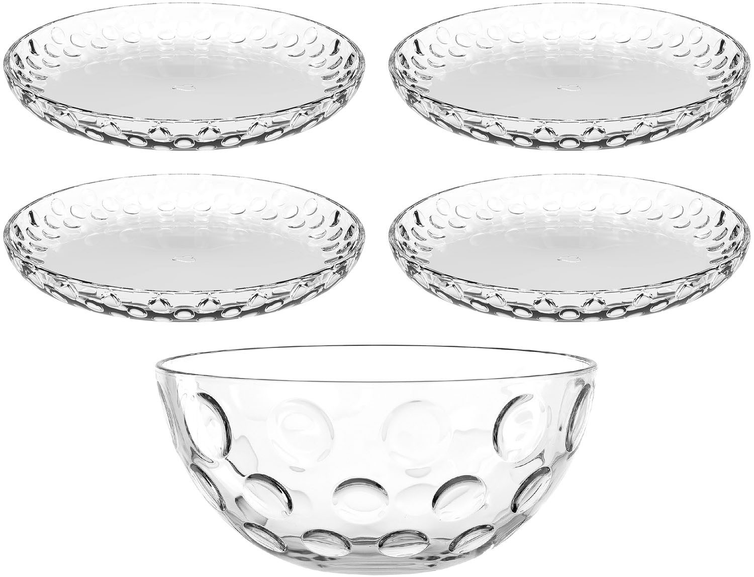 LEONARDO Geschirr-Set "Cucina Optic 5-teilig"