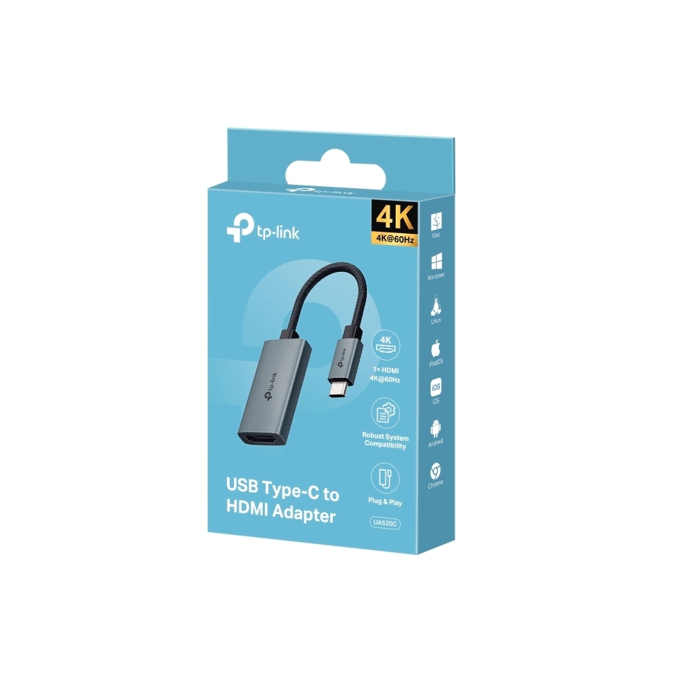 TP-Link USB-Adapter »UA520C USB Type-C zu HDMI«, USB-C zu HDMI, 10 cm