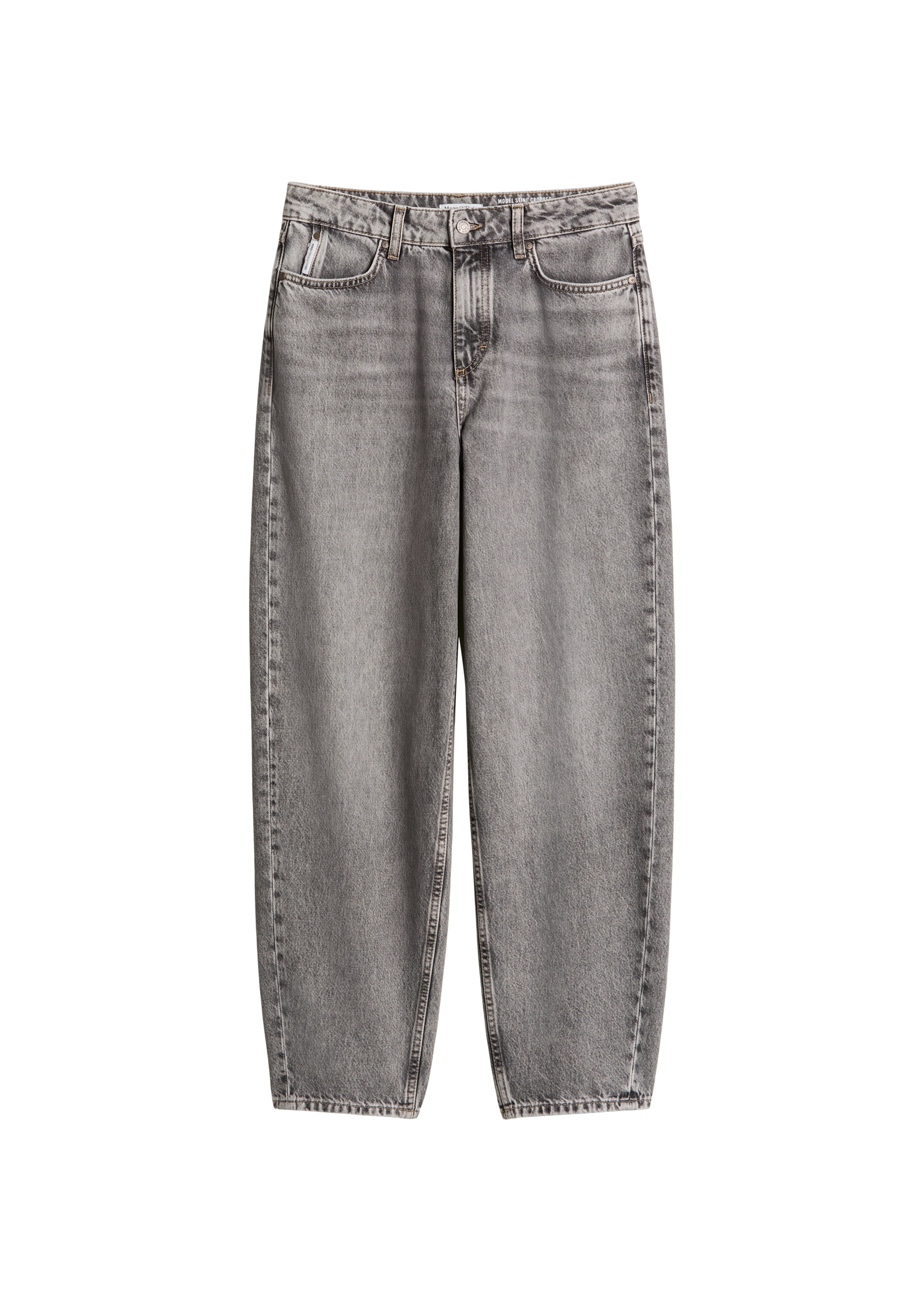 Marc O'Polo DENIM 5-Pocket-Jeans Model Stine barrel cropped aus reiner Baumwolle