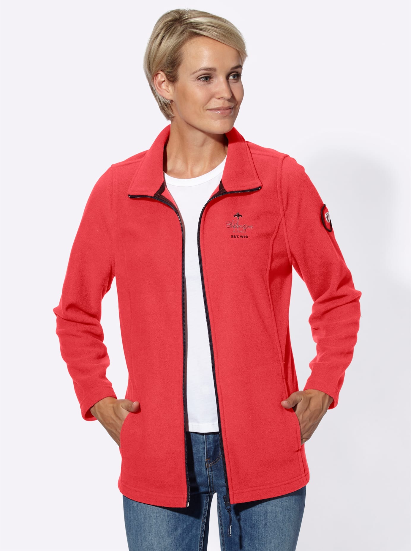 Casual Looks Fleecejacke
