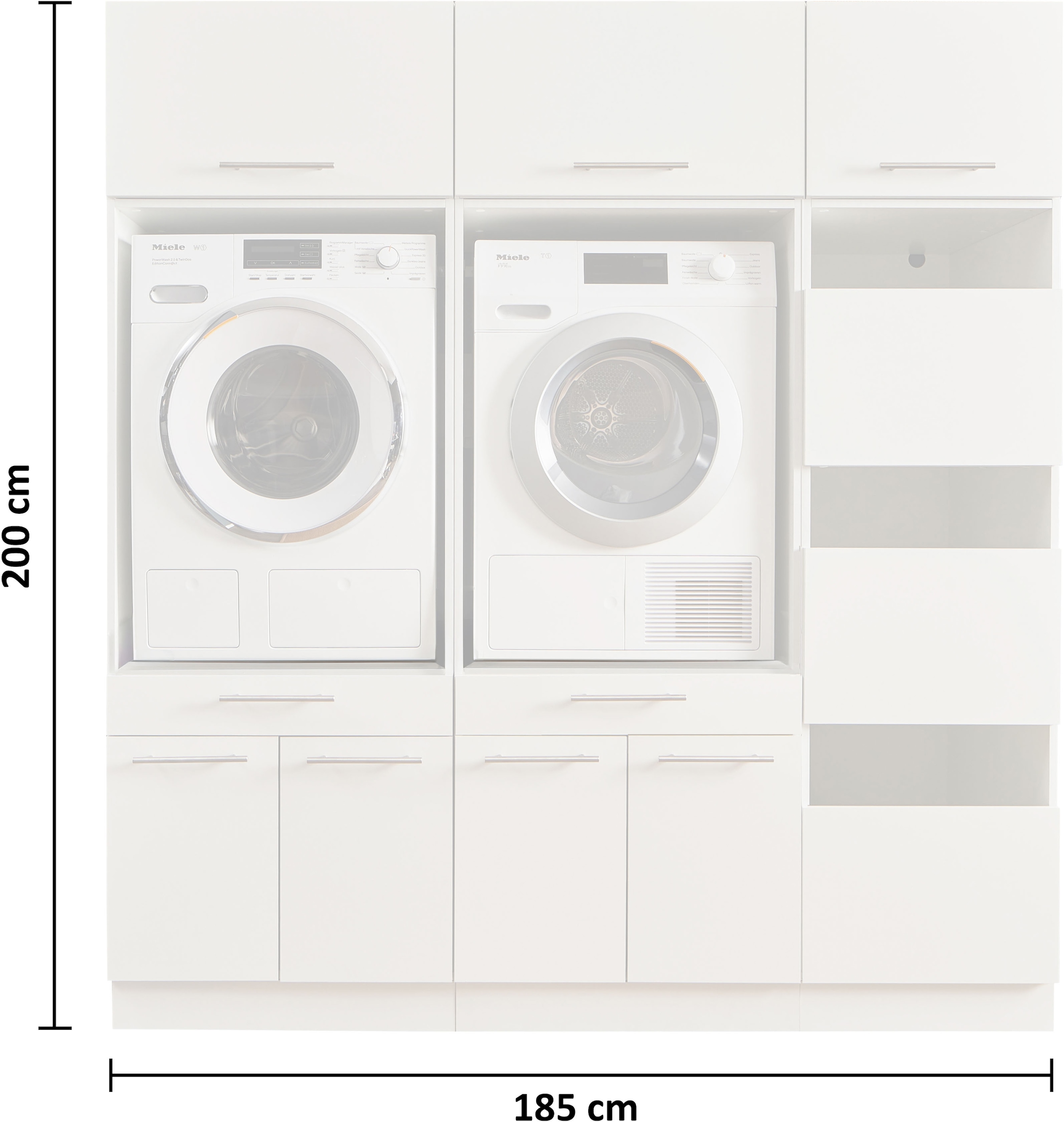 Laundreezy Mehrzweckschrank-Set »LAUNDREEZY LDSK11«