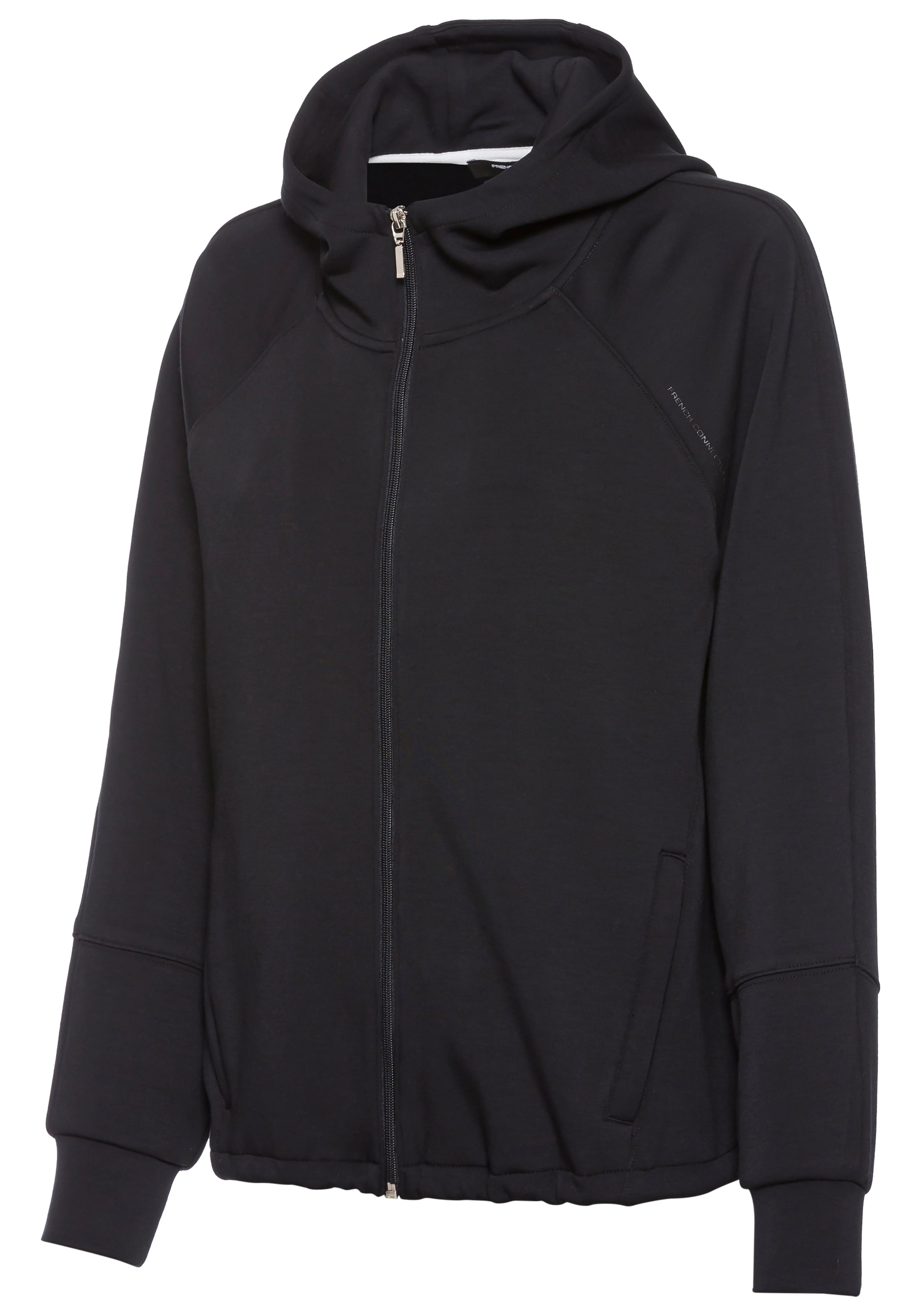 French Connection Sweatjacke, mit seitlichen Reißverschlusstasche, Loungewear