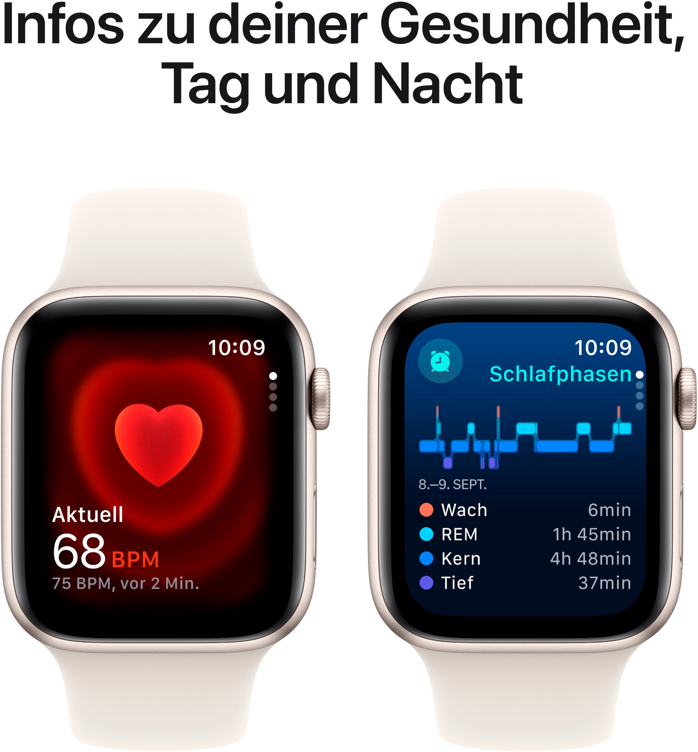 Apple Smartwatch »Watch SE (2024)«, Watch OS, 32 GB,)