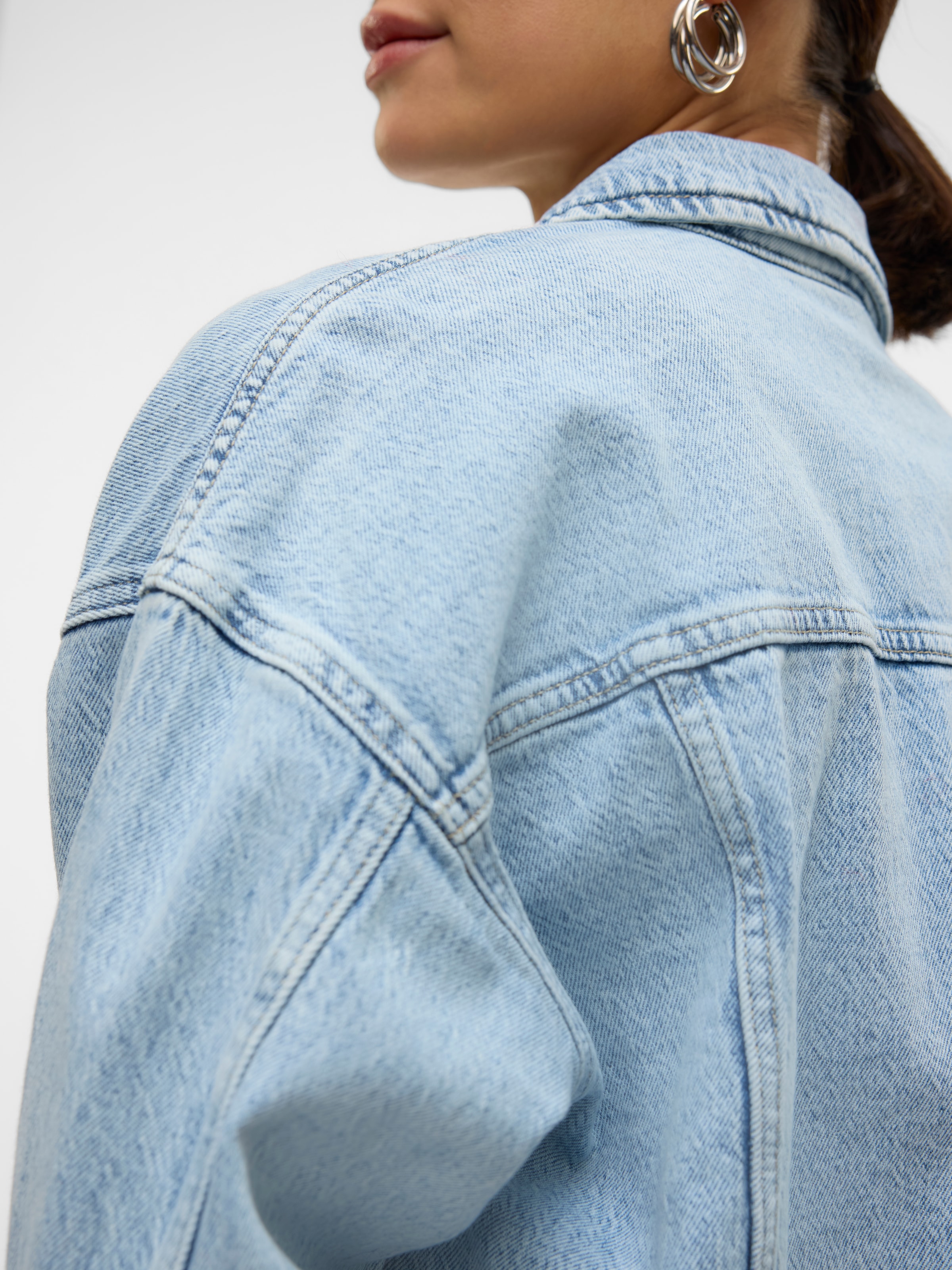 Vero Moda Jeansjacke »VMTESSA LS OVERSIZE DENIM JACKET GA NOOS«