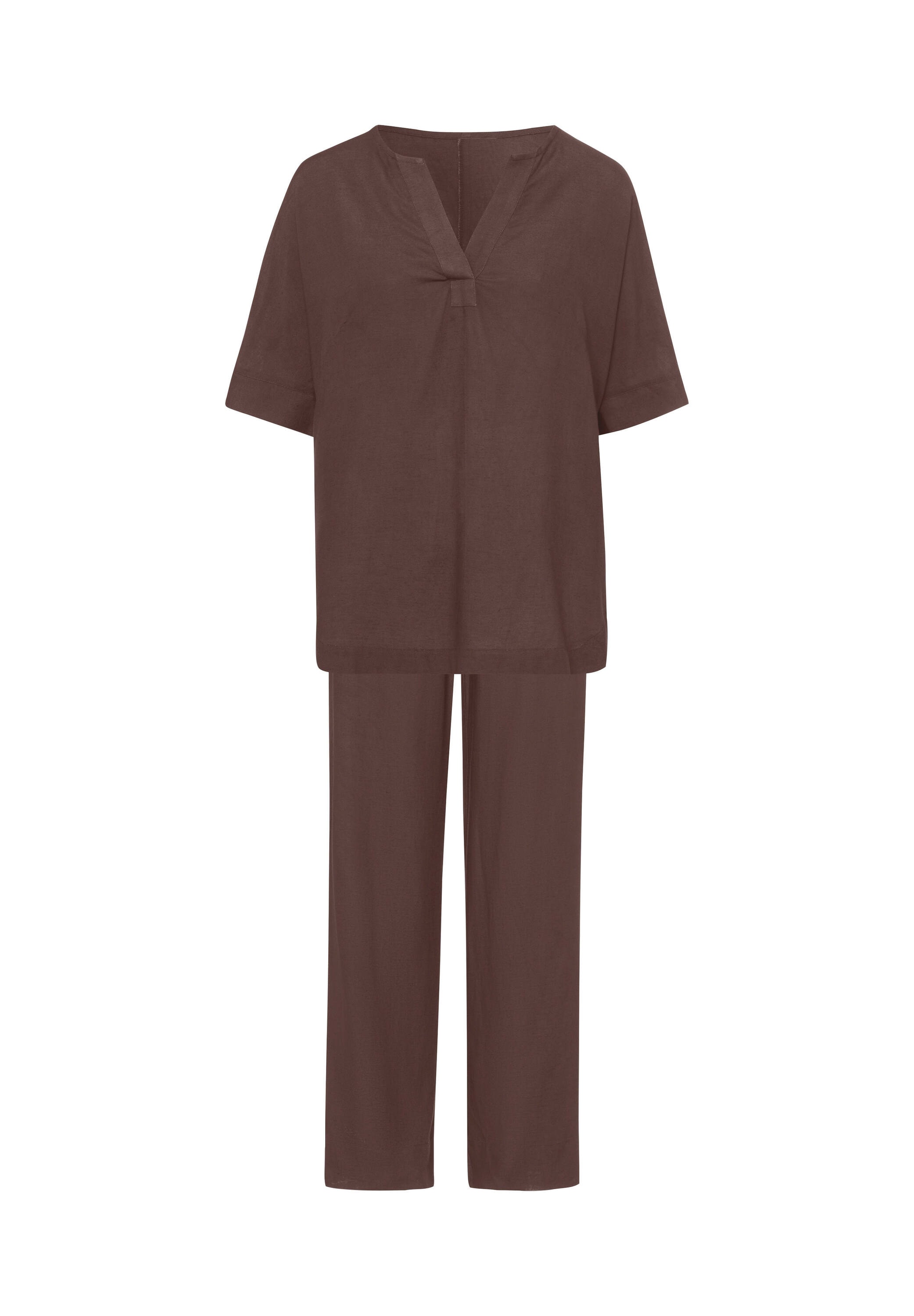 heine Business-Kostüm »Bluse + Hose Hosenanzug mit Leinen«