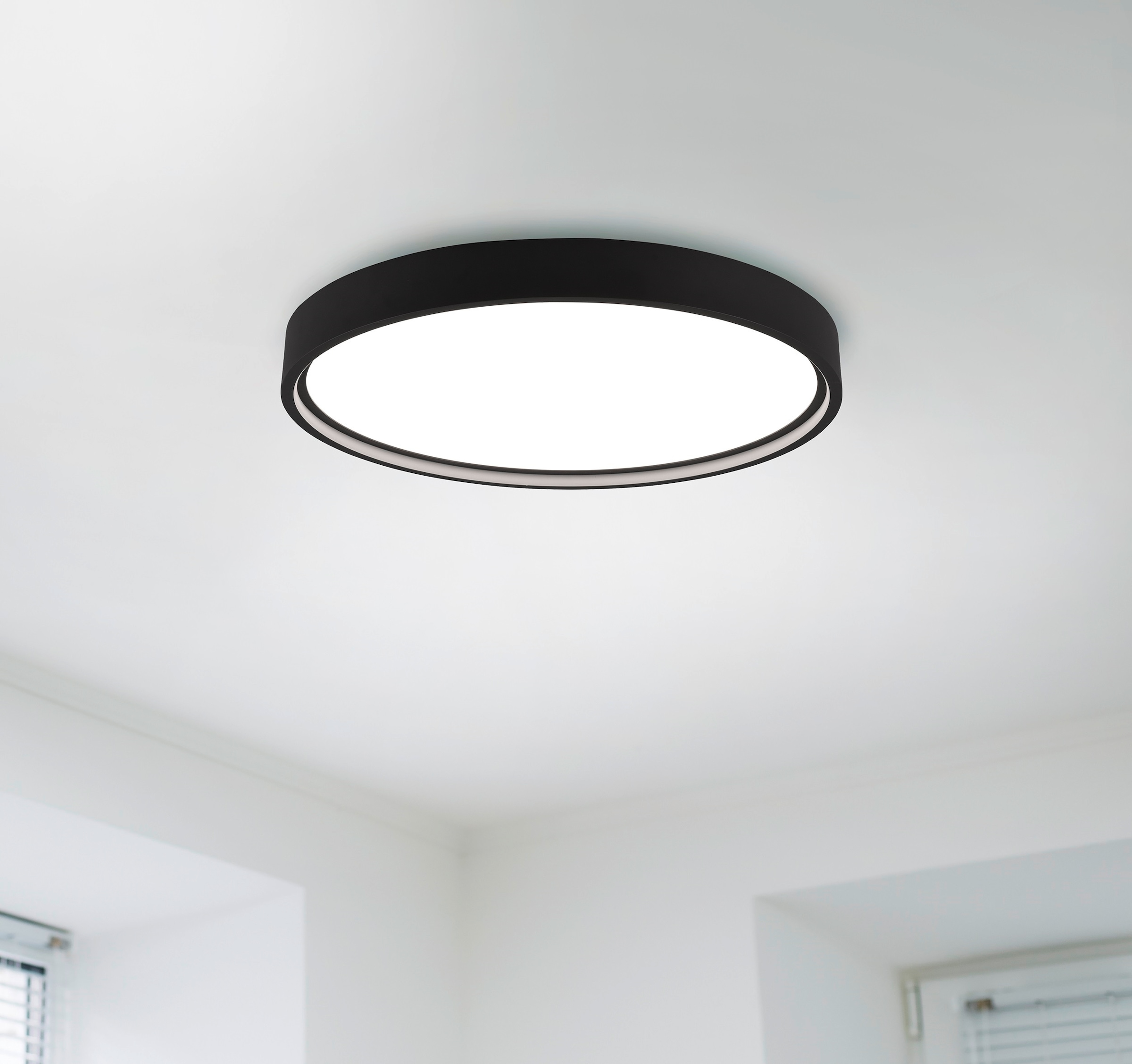 TRIO Leuchten LED Deckenleuchte »DOHA, Deckenlampe 29W 3260 Lumen Lichtfarbe einstellbar 2300-4000K«, 1 flammig, Leuchtmittel LED-Board | LED fest integriert, indirektes Licht getrennt schaltbar als Wandlampe und Deckenlampe mögl
