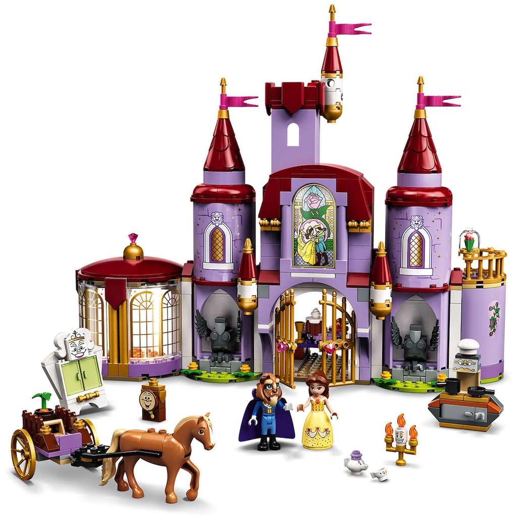 LEGO® Konstruktionsspielsteine »Belles Schloss (43196), LEGO® Disney Princess«, (505 St.)