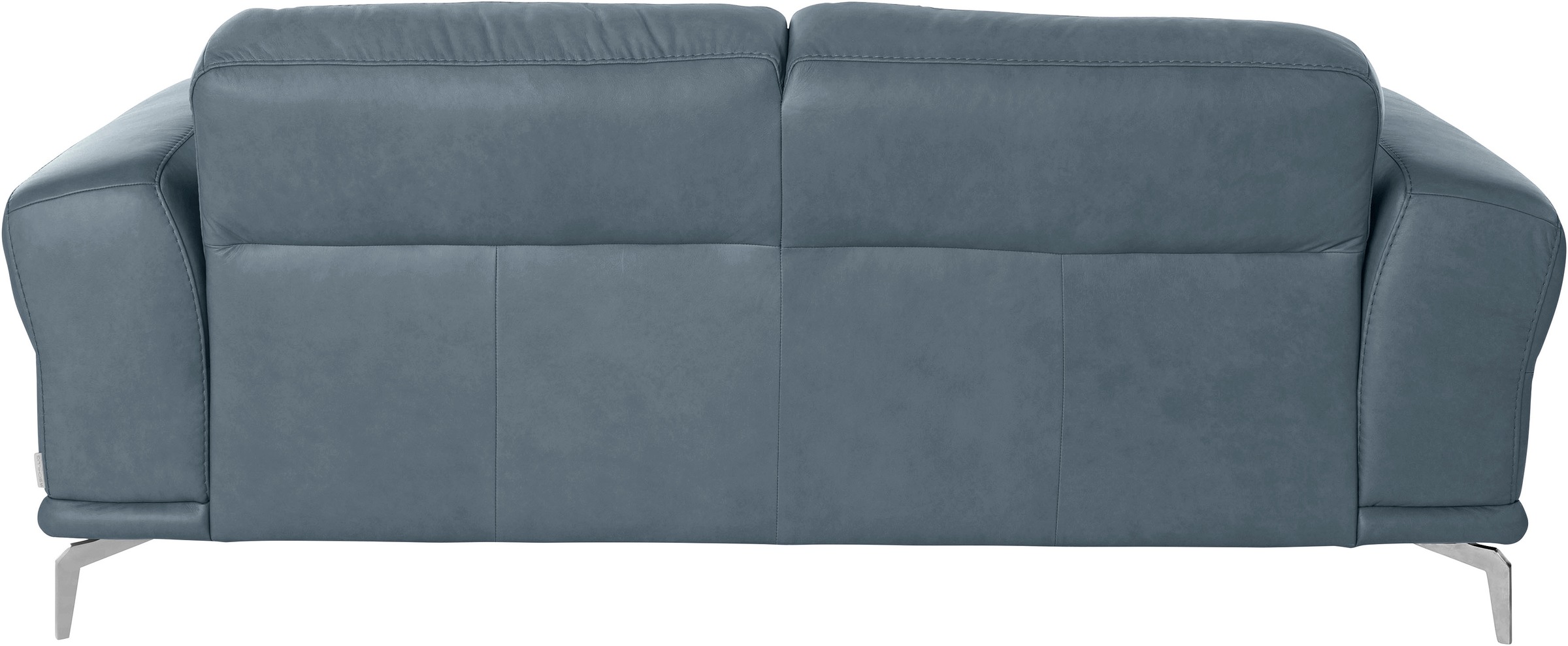 W.SCHILLIG 2-Sitzer »montanaa«, mit Metallfüßen in Chrom glänzend, Breite 192 cm