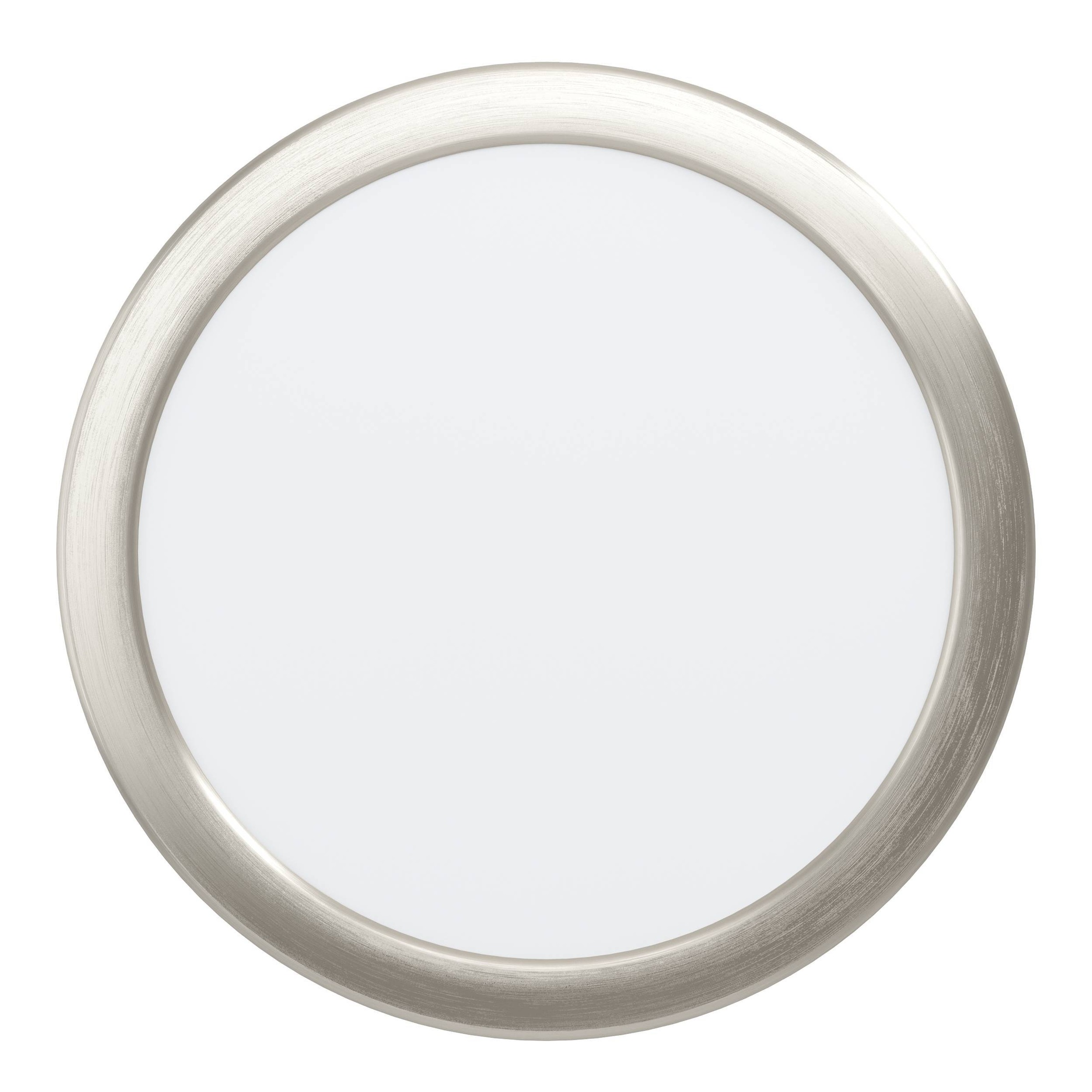 EGLO Aufbauleuchte »Fueva 5 Deckenleuchte, Stahl und Kunststoff, Wohnzimmerlampe, Lampe« LED-Modul 1 Stk. Warmweiß Aufbauleuchte, Deckenlampe in Nickel-Matt, Weiß, LED Aufbaulampe